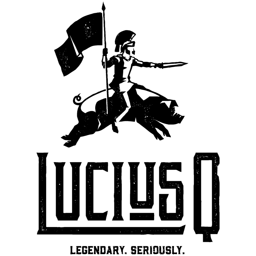 LuciusQ White Logo