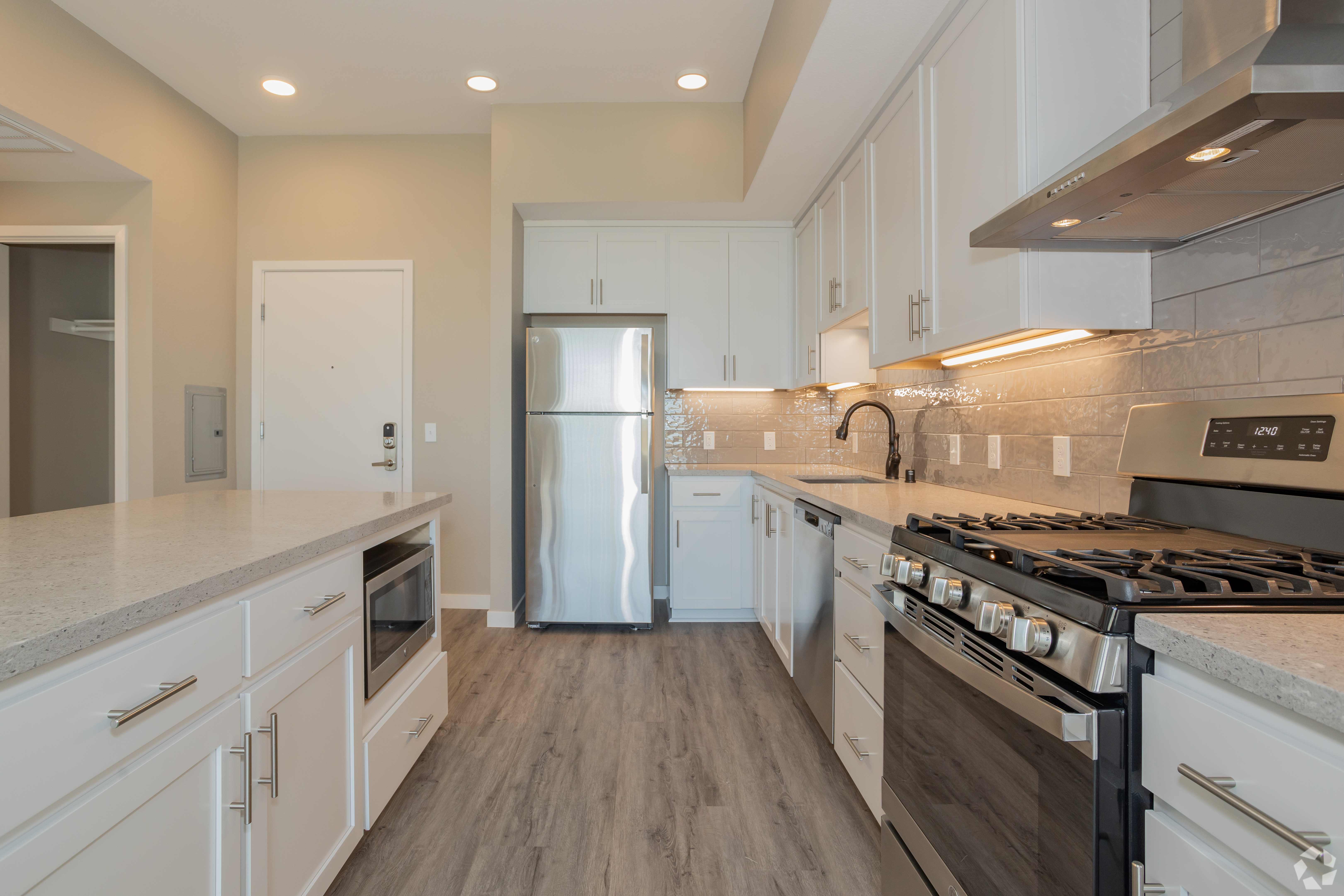 Modern kitchen at MarCo at the Cannery in Davis, California