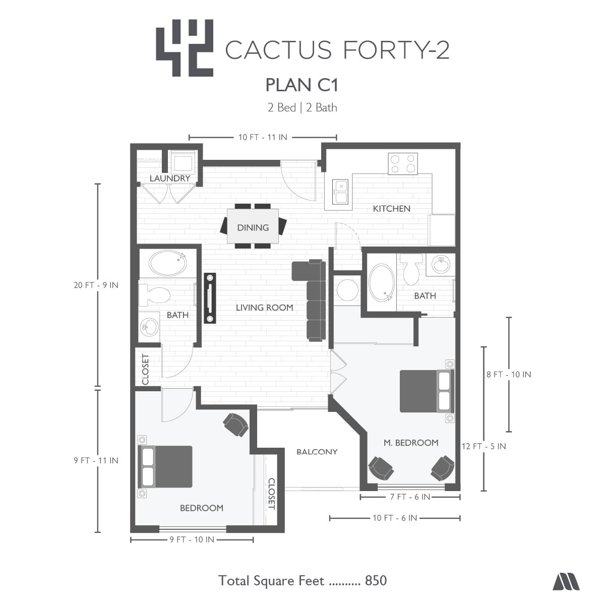 C1 2D floor plan image
