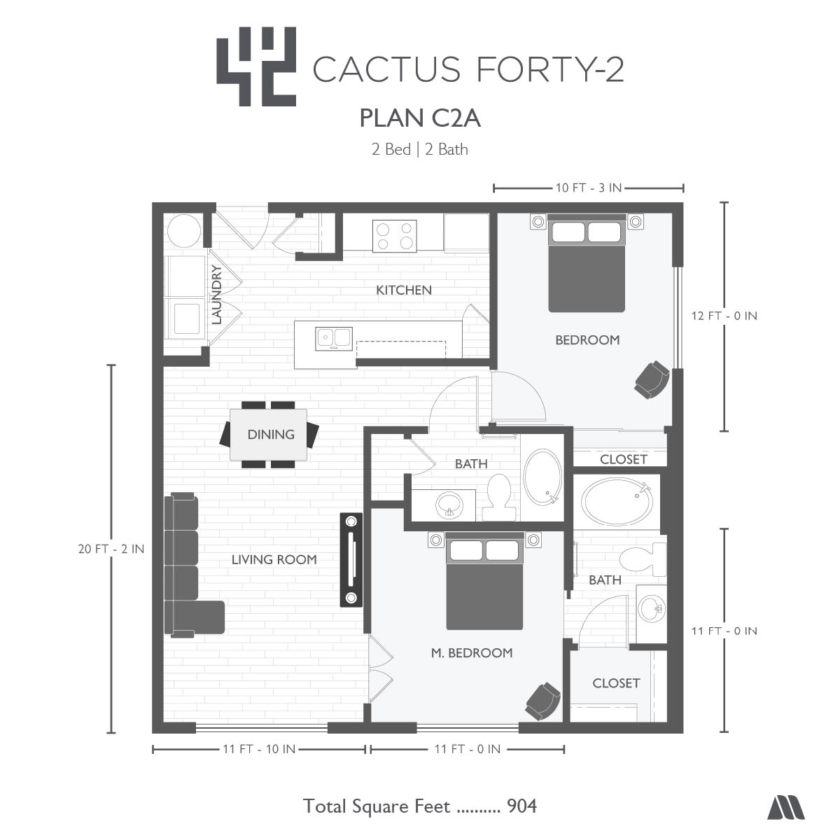 C2A 2D floor plan image