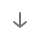Down arrow graphic for our website at Hacienda Creek Senior Apartments in San Jose, California