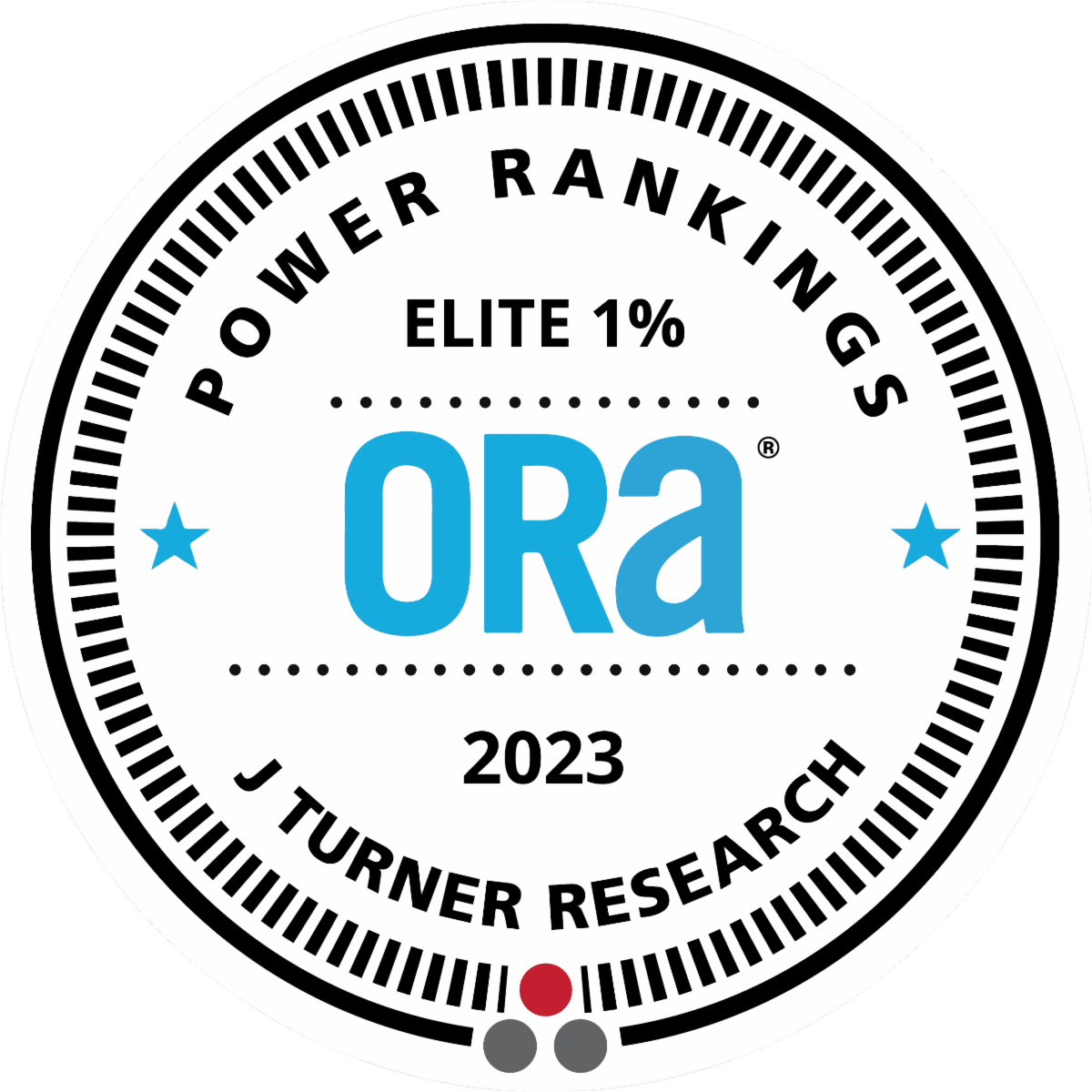 J Turner Research Elite 1% Power Rankings 2021 Logo