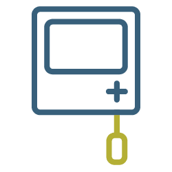 Resident call system icon for Merrill Gardens at Santa Maria