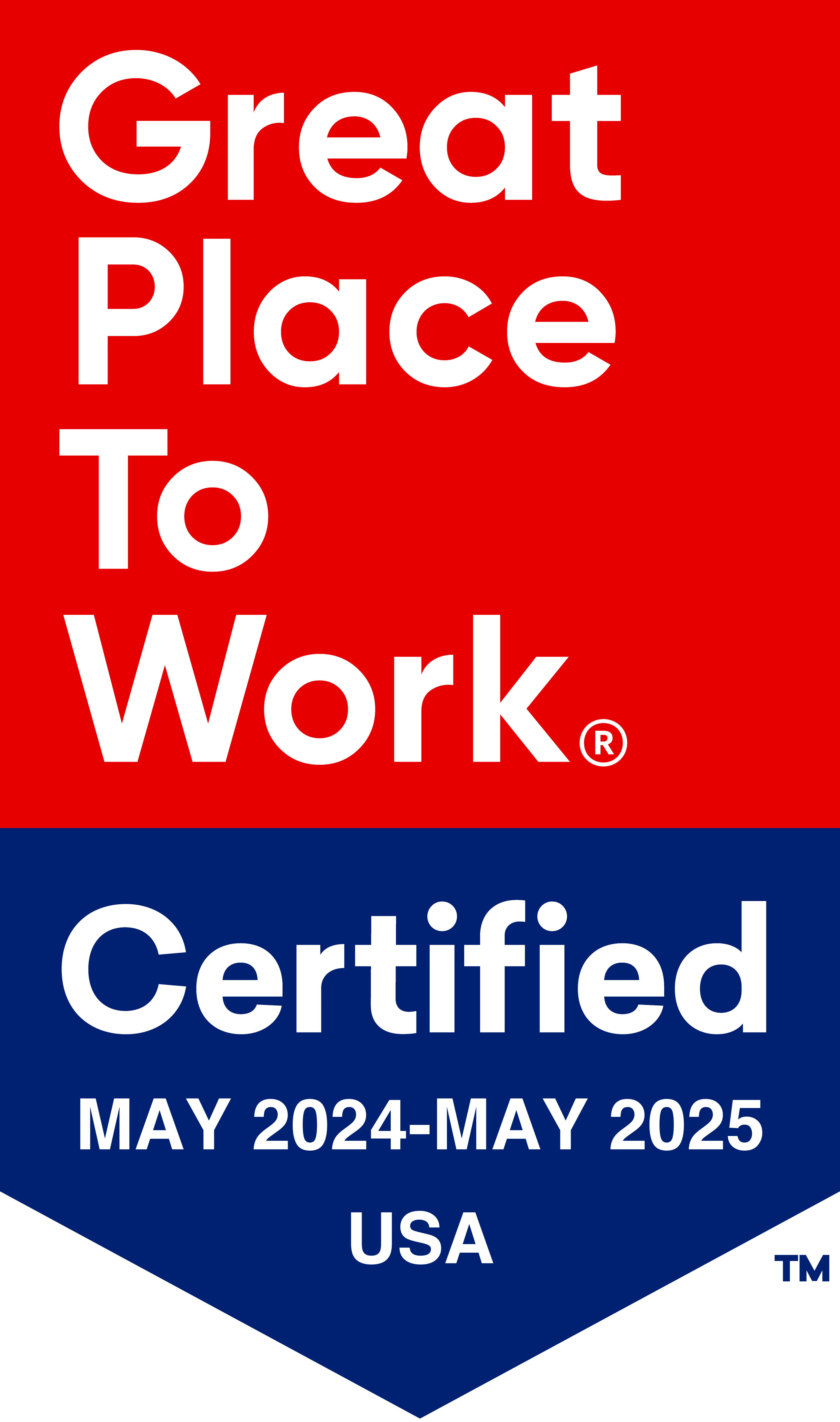 Great place to work badge at Clearwater Living