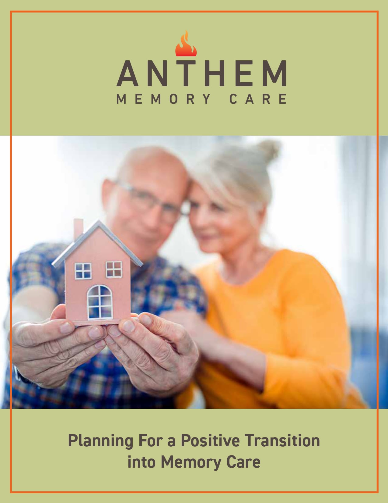 Anthem Flyer at Churchill Place Memory Care in Glen Ellyn, Illinois