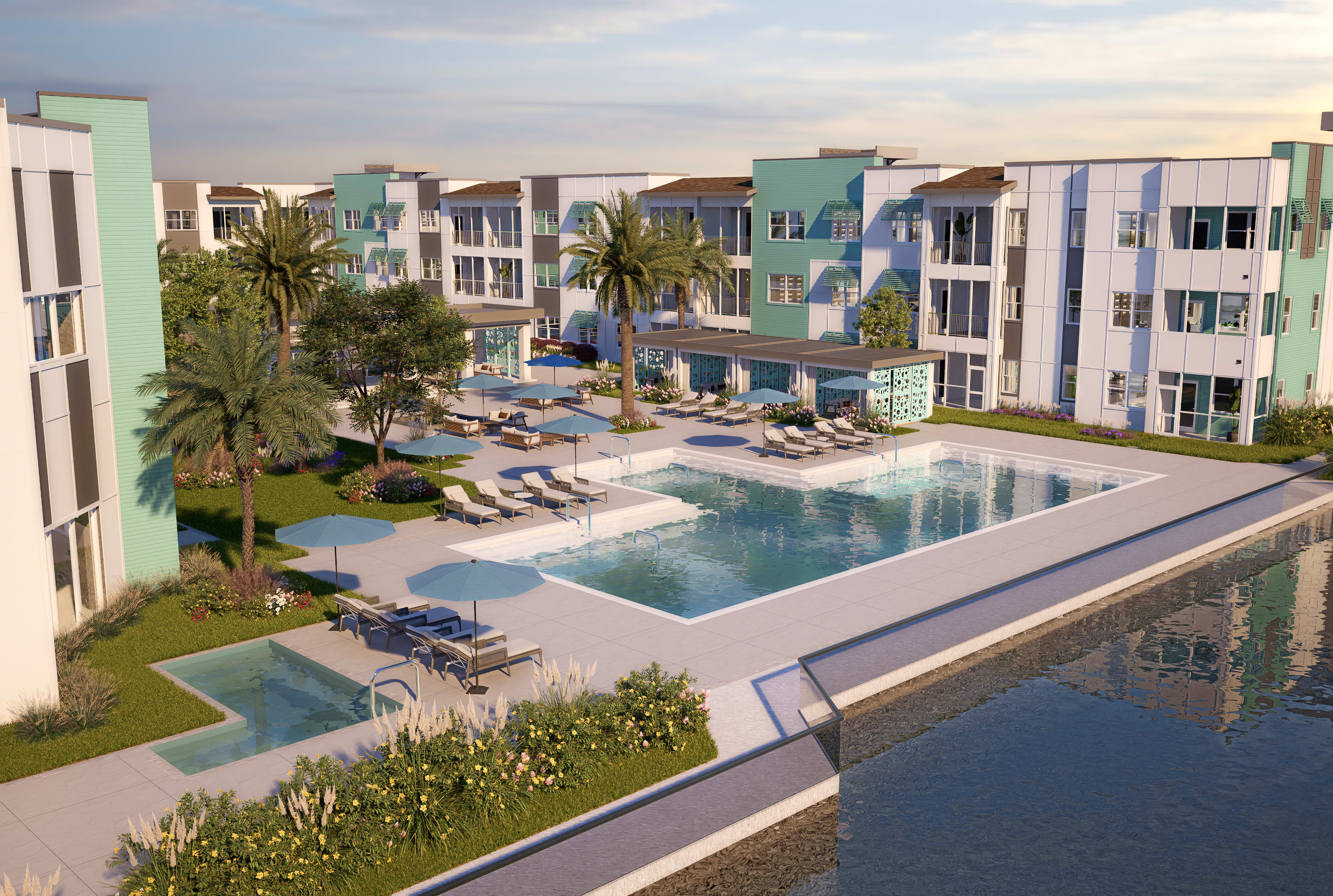 Swimming Pool at The Vivien in Vero Beach, Florida