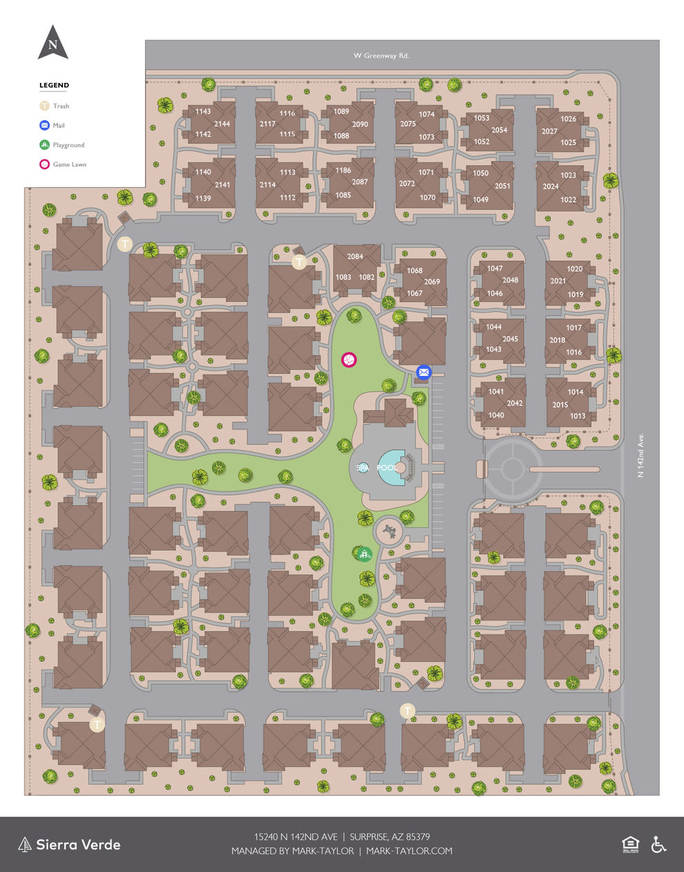 Sierra Verde site plan