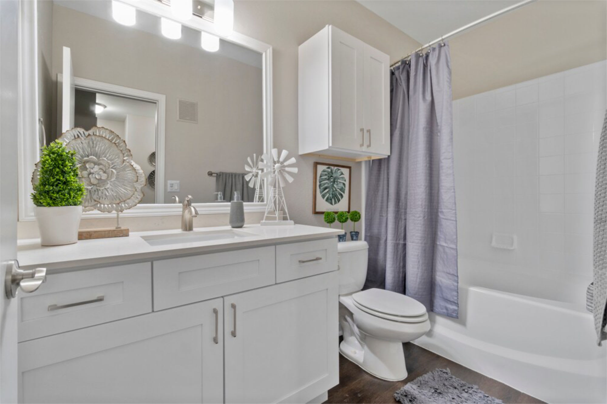 Bathroom at Flatiron District at Austin Ranch in The Colony, Texas