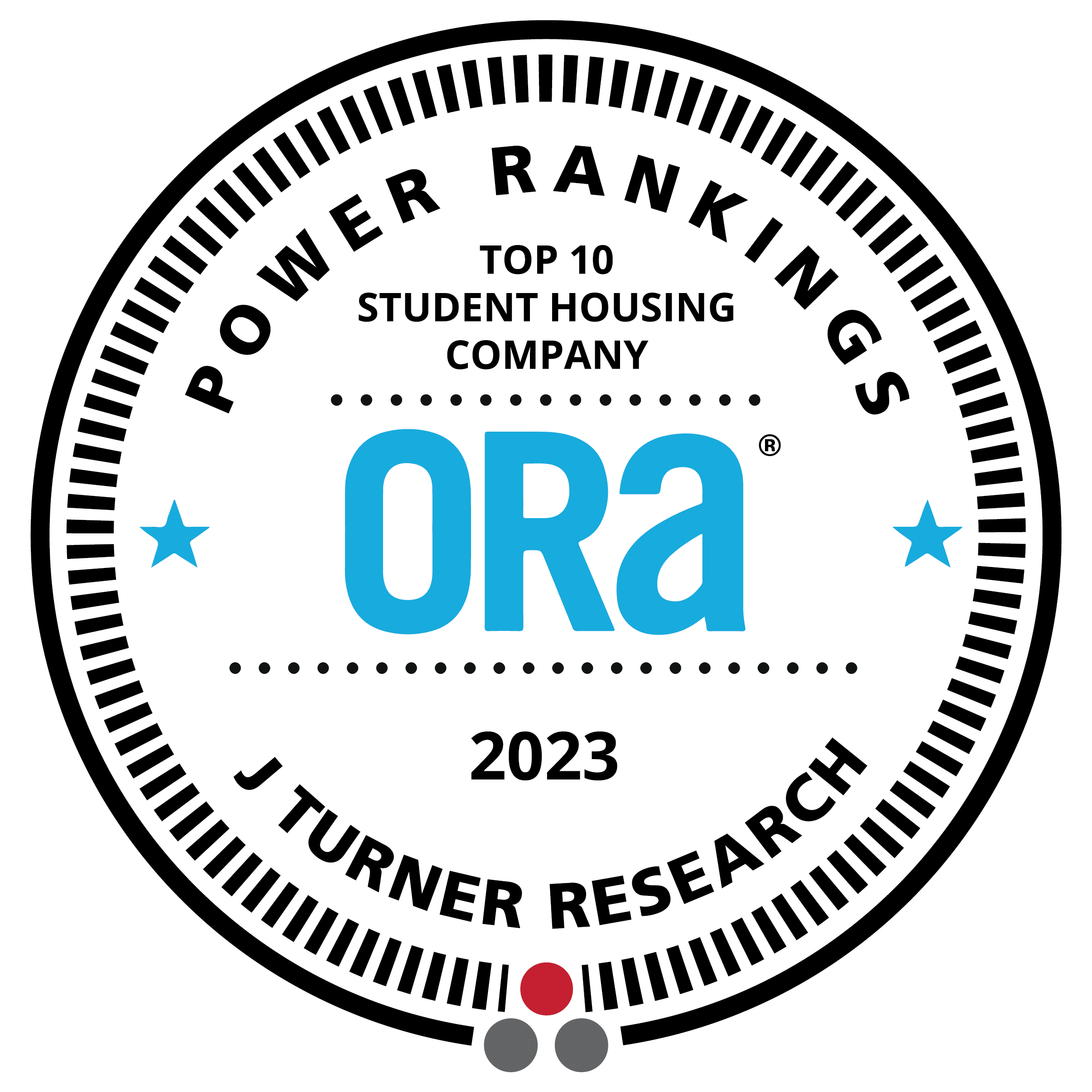 ORA 2023 Award logo for Campus Life & Style in Austin, Texas