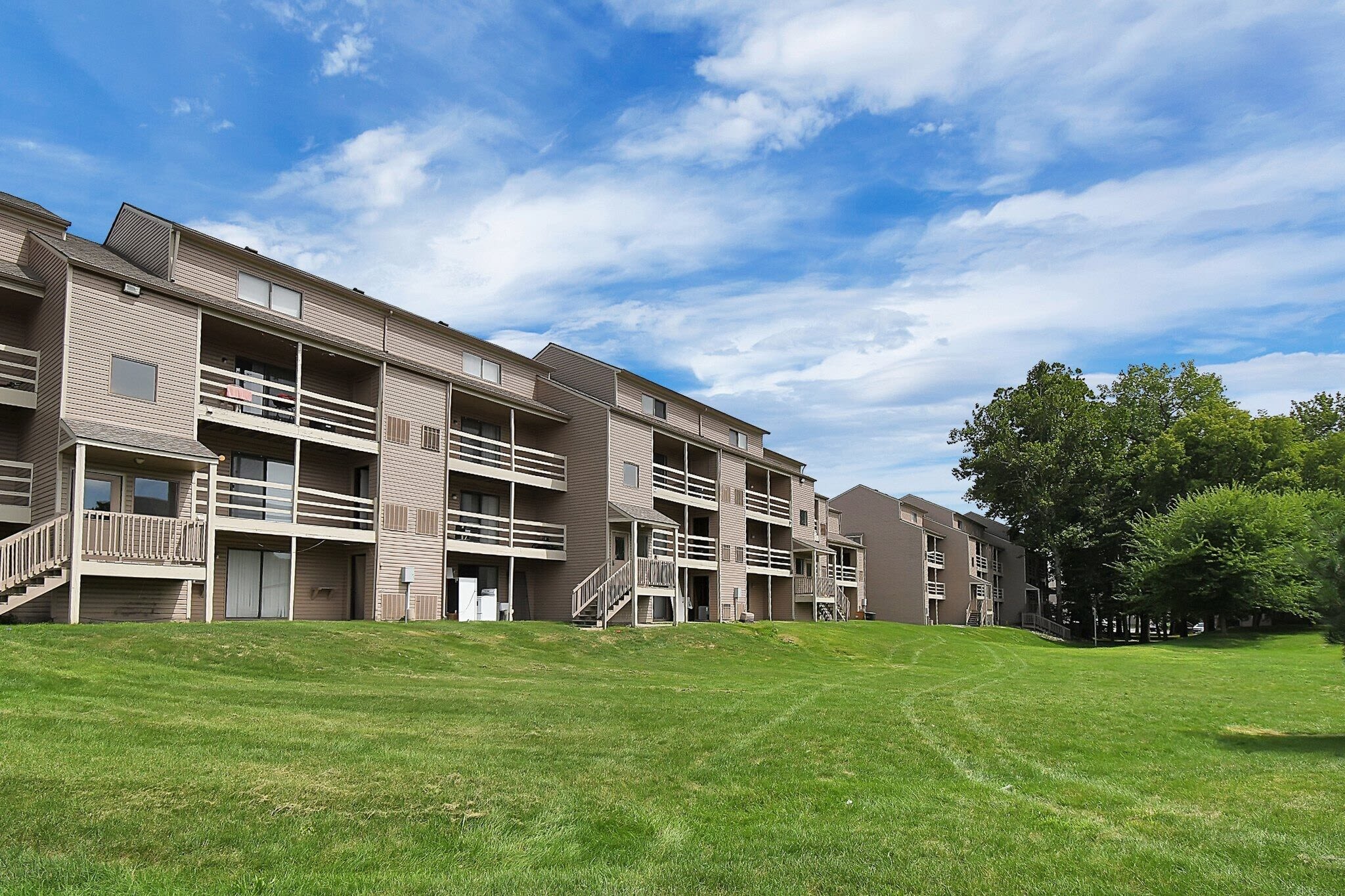 Rendering of apartments at Mariners Village in Indianapolis, Indiana