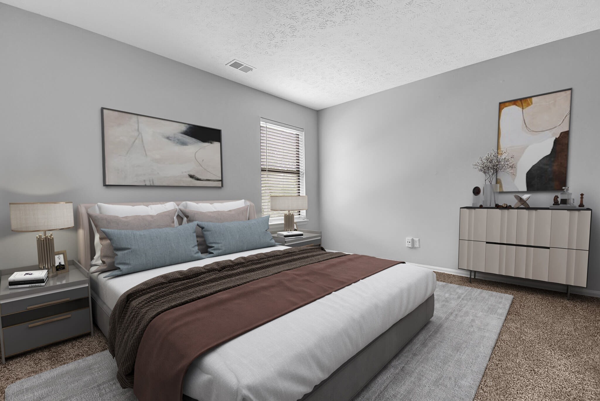 Rendering of apartments at Mariners Village in Indianapolis, Indiana