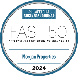 2024 PBJ FAST 50 Company Award won by Morgan Properties in Conshohocken, Pennsylvania