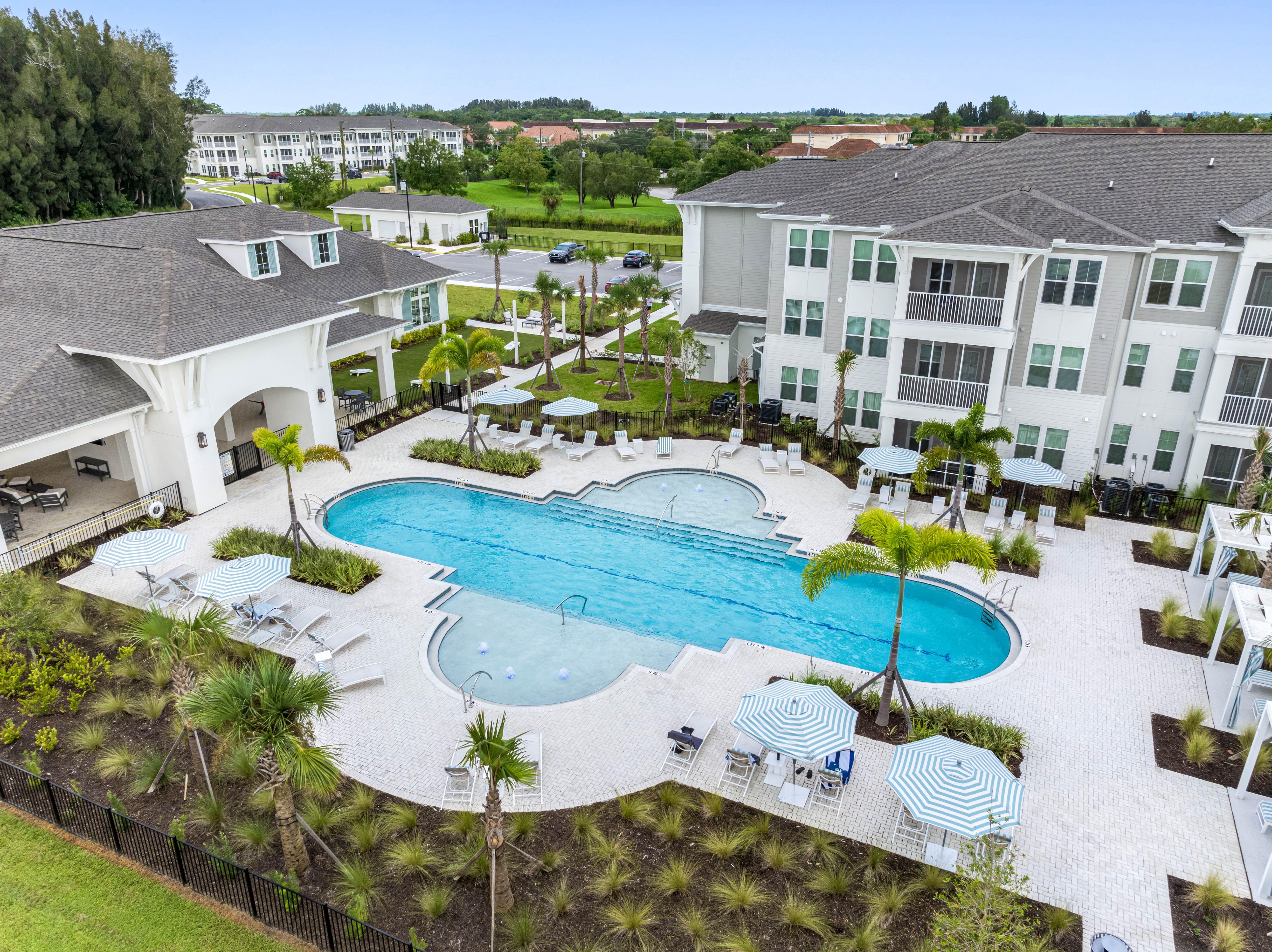 Resort-Style Saltwater Pool at The Griffon Vero Beach | Apartments in Vero Beach, Florida
