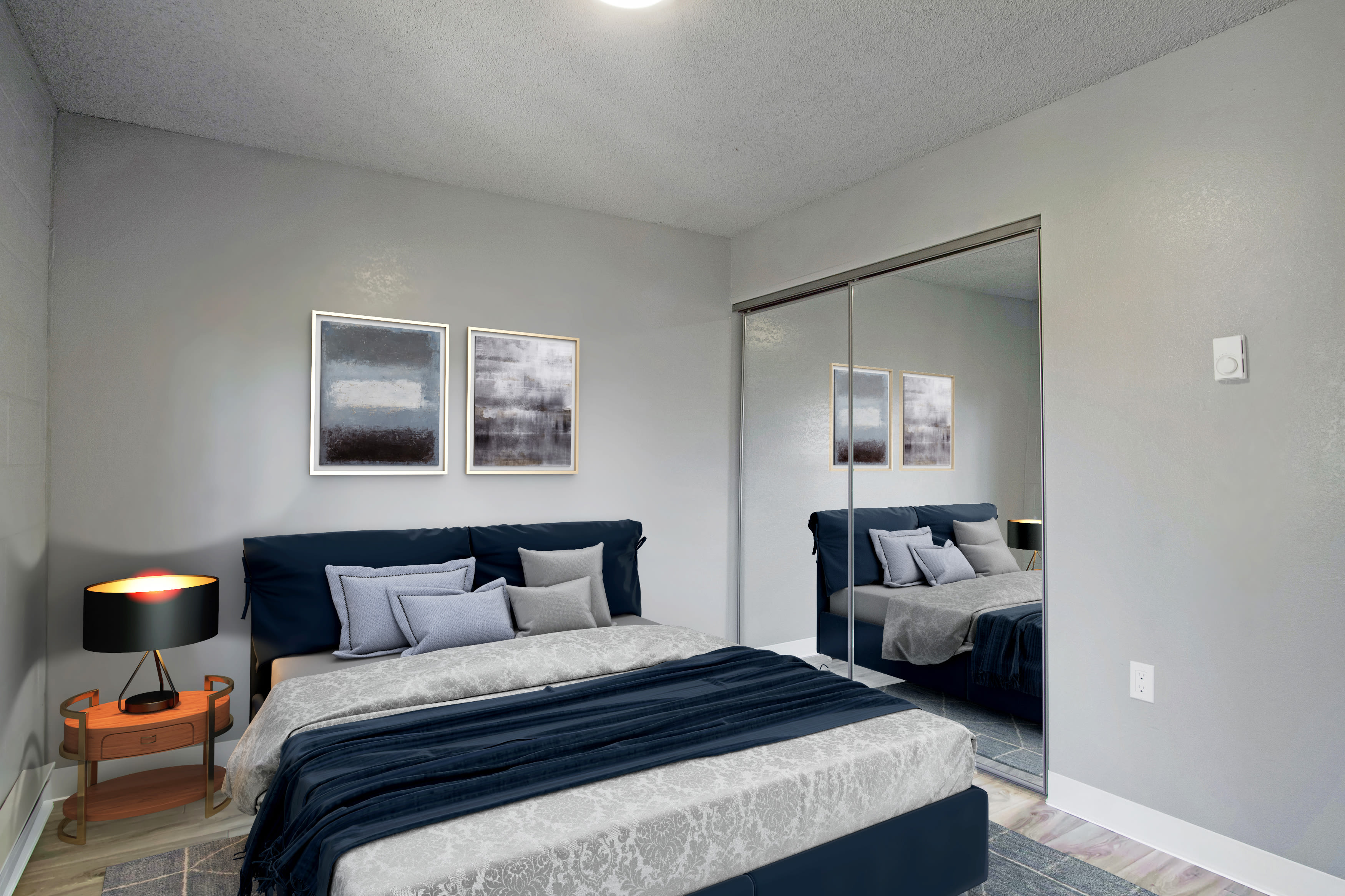 bedroom area of Aurora Reno in Reno, Nevada