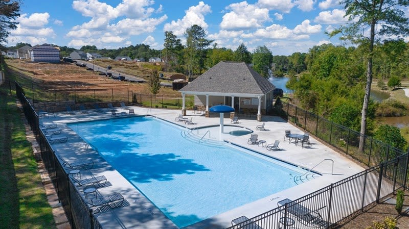 Swimming pool at The Lakes at Statham in Statham, Georgia