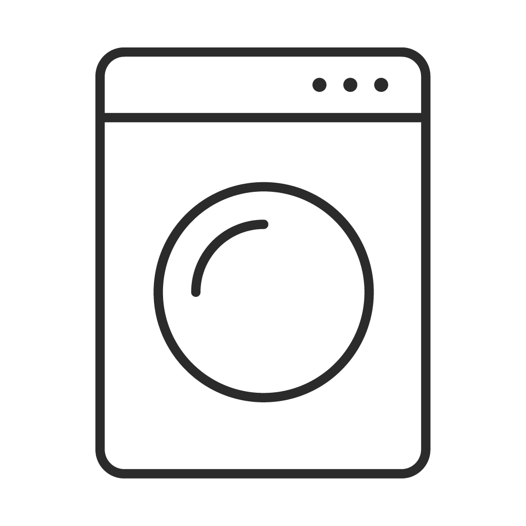 Laundry center icon at 1801L Apartments in Sacramento, California