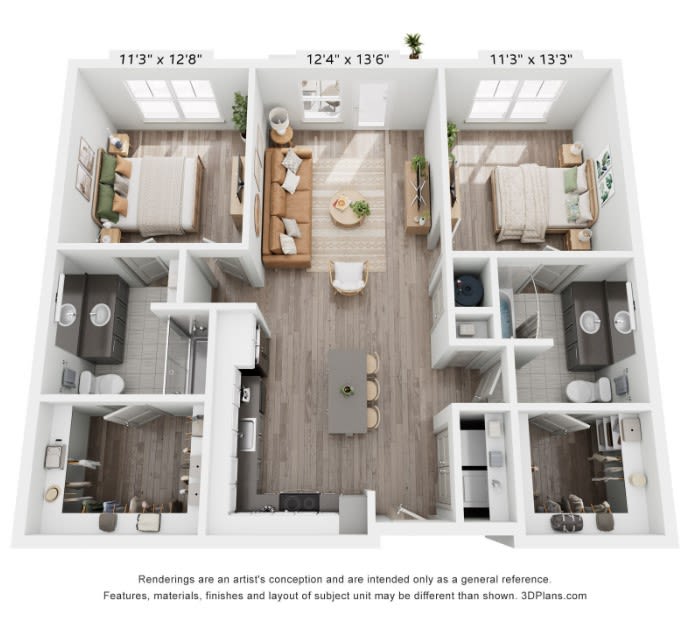 Two Bedroom at Corner on Main in Jacksonville, Florida