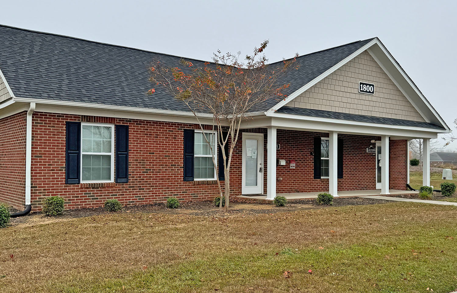Landscaping at Coldwater Ridge in Kannapolis, North Carolina
