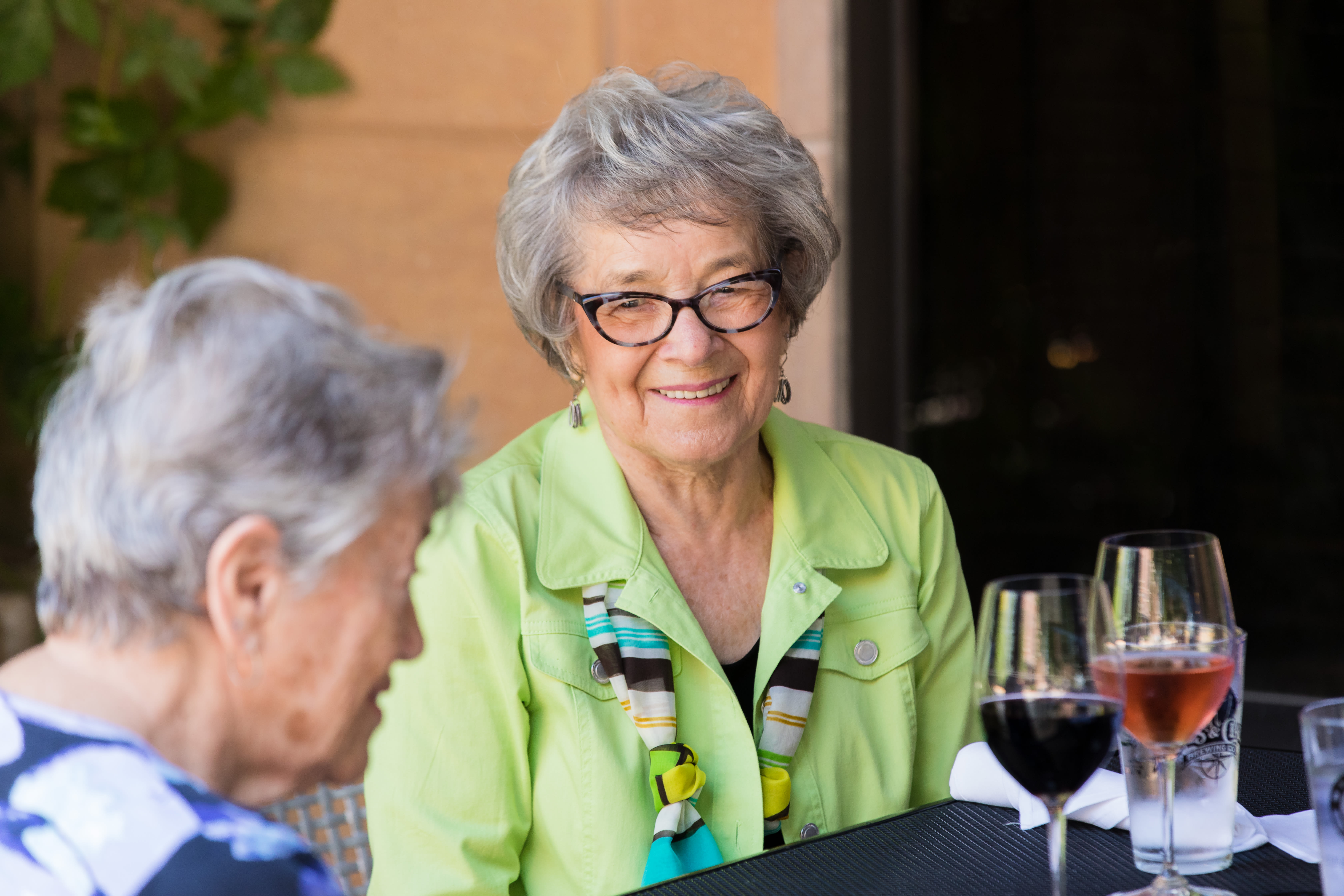 Friends at social event at Touchmark on Saddle Drive in Helena, Montana