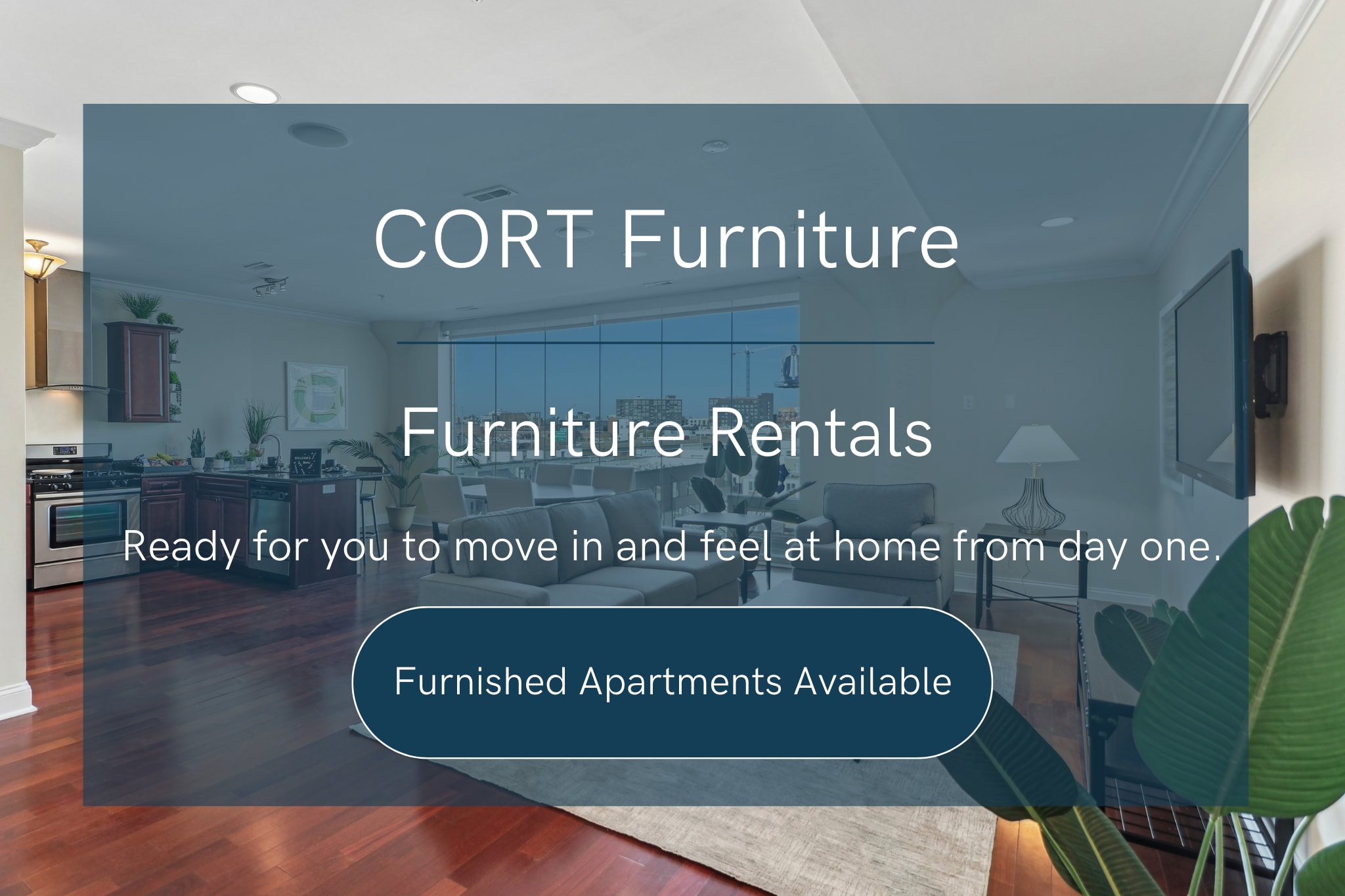 Furniture Rentals at Residences at 1 Brown with CORT
