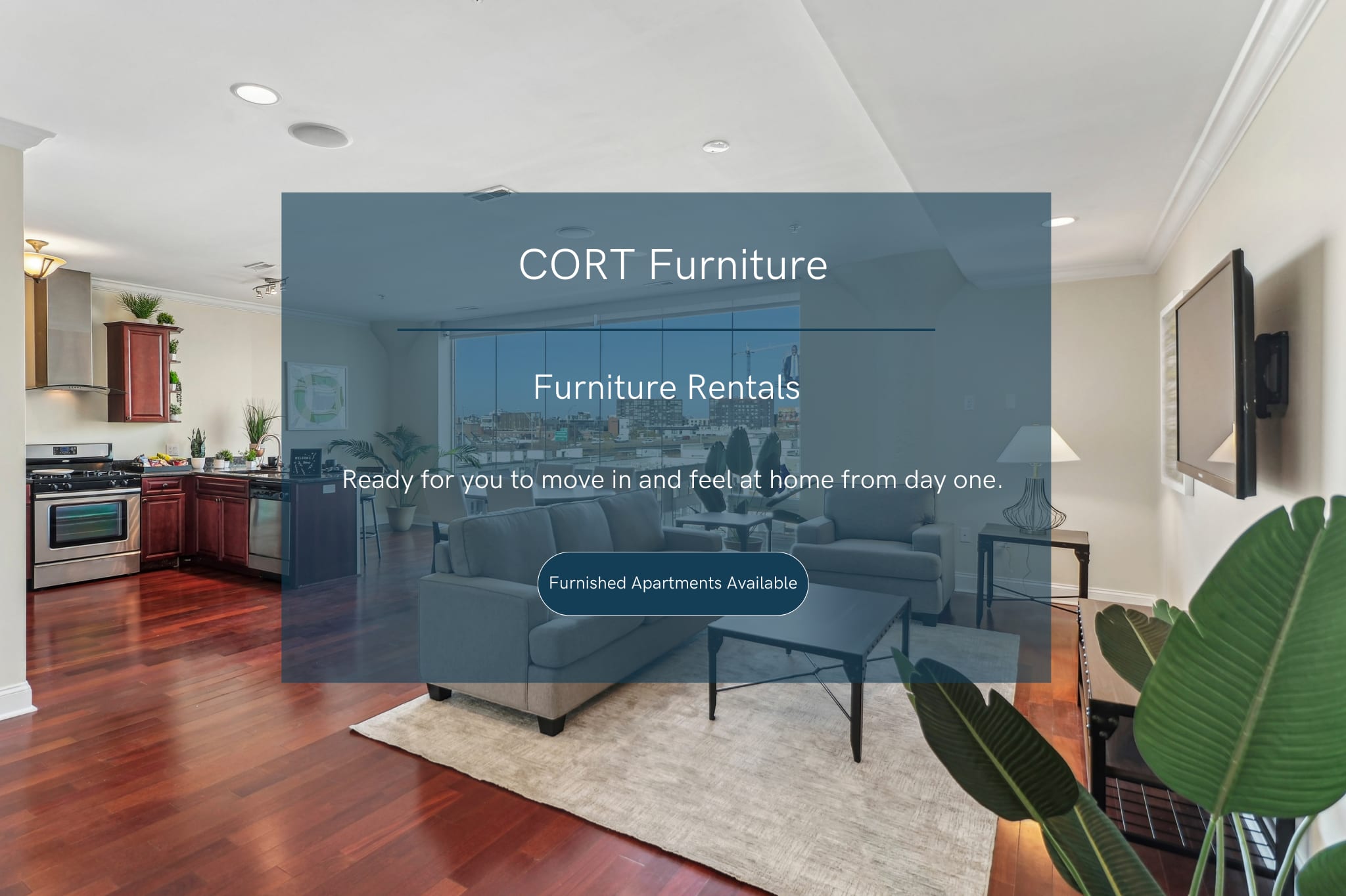 Furniture Rentals at Residences at 1 Brown with CORT