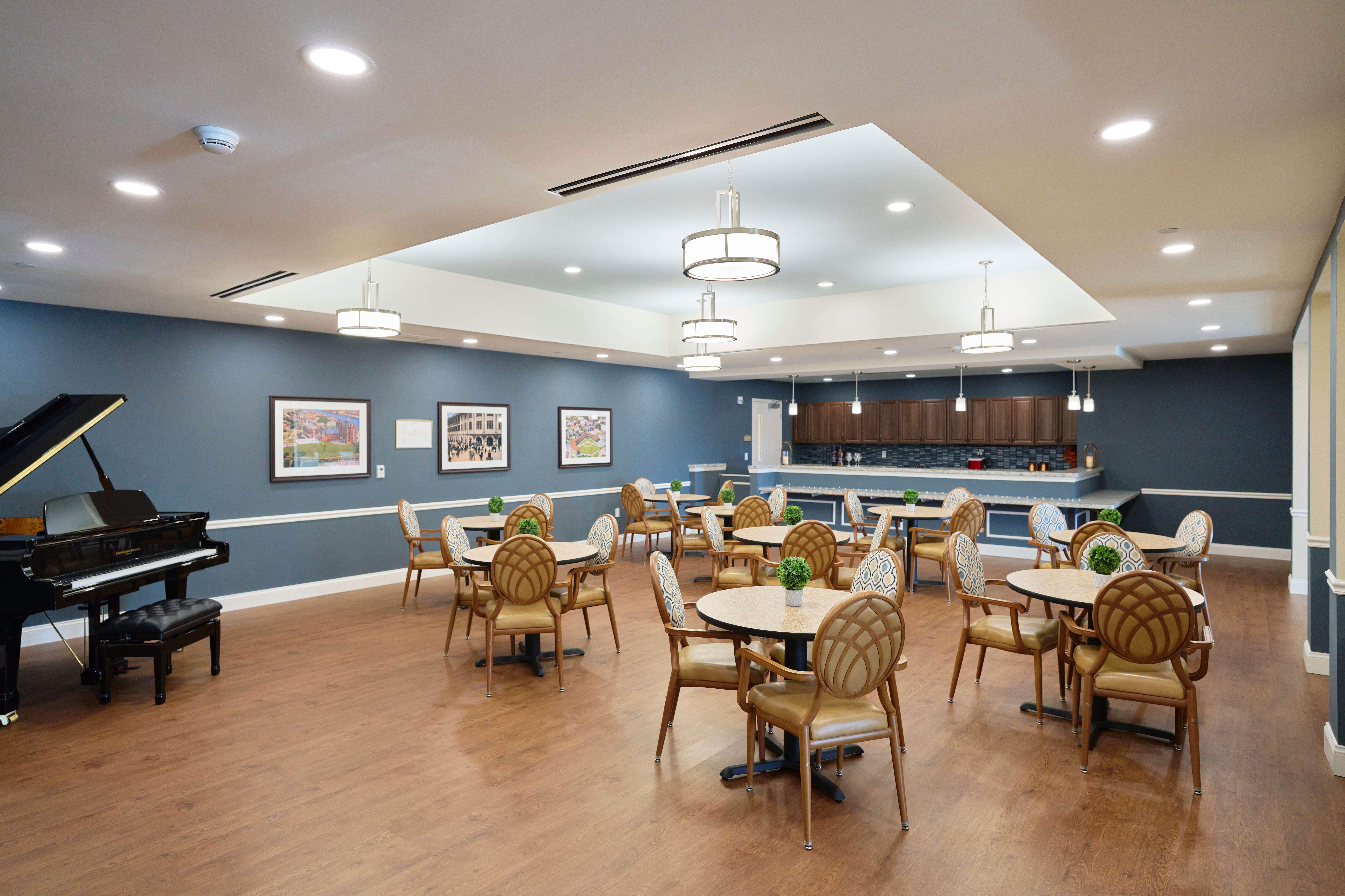Music room at Harmony at Diamond Ridge in Moon Township, Pennsylvania