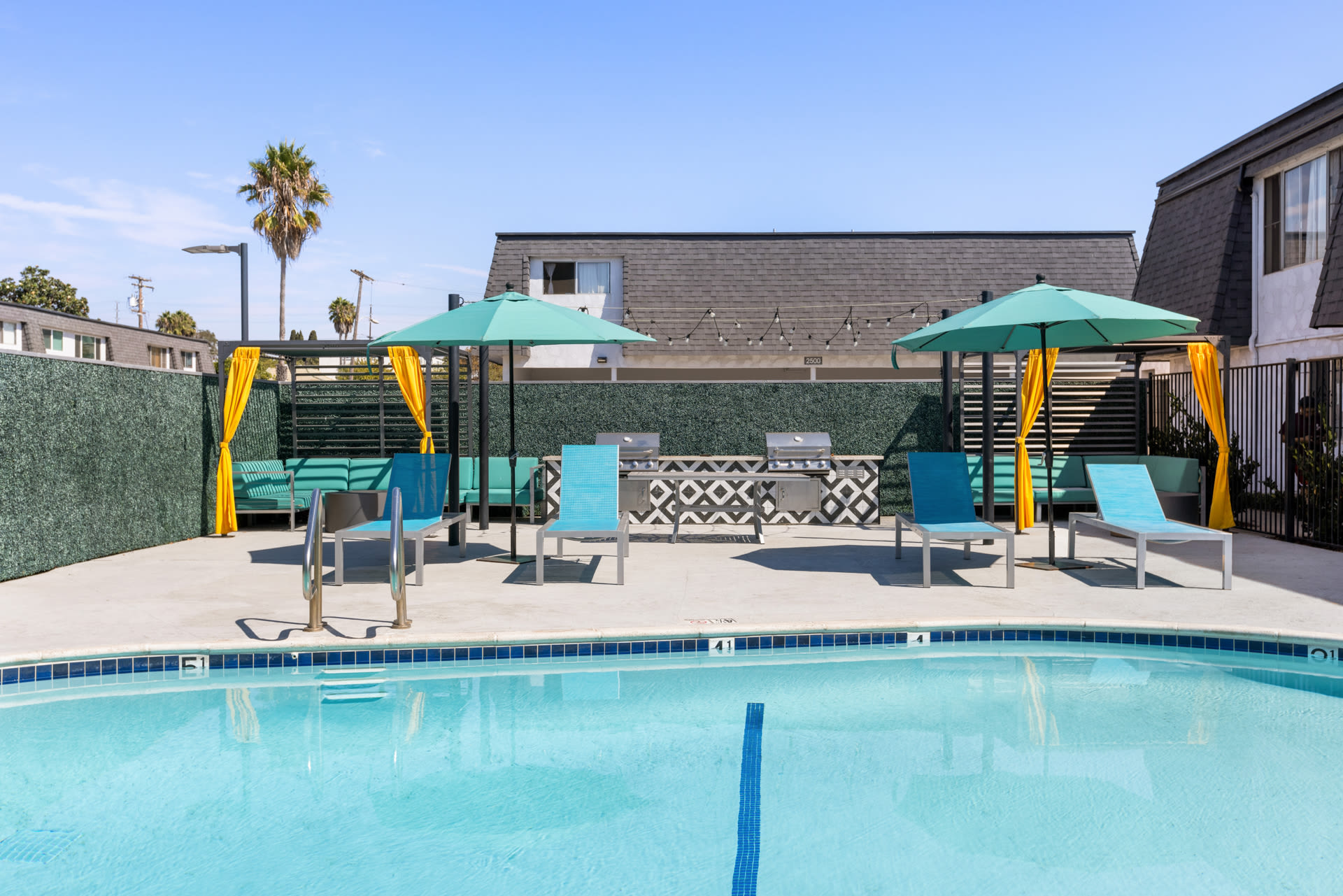 swimming pool at Mar at National City in National City, California