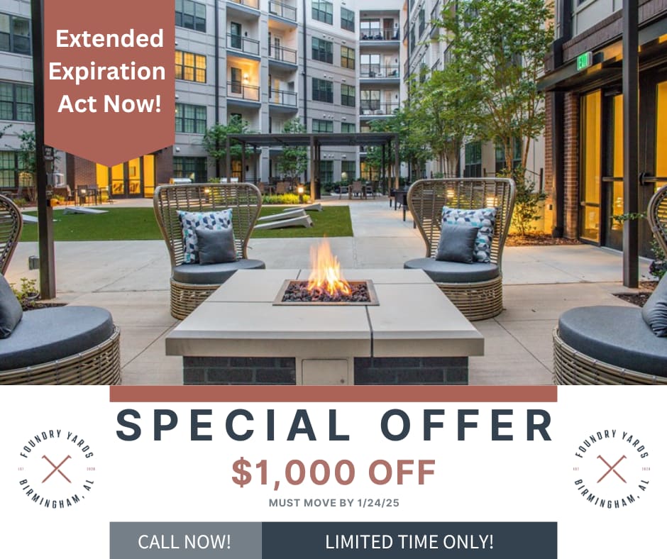 Foundry Yards special graphic