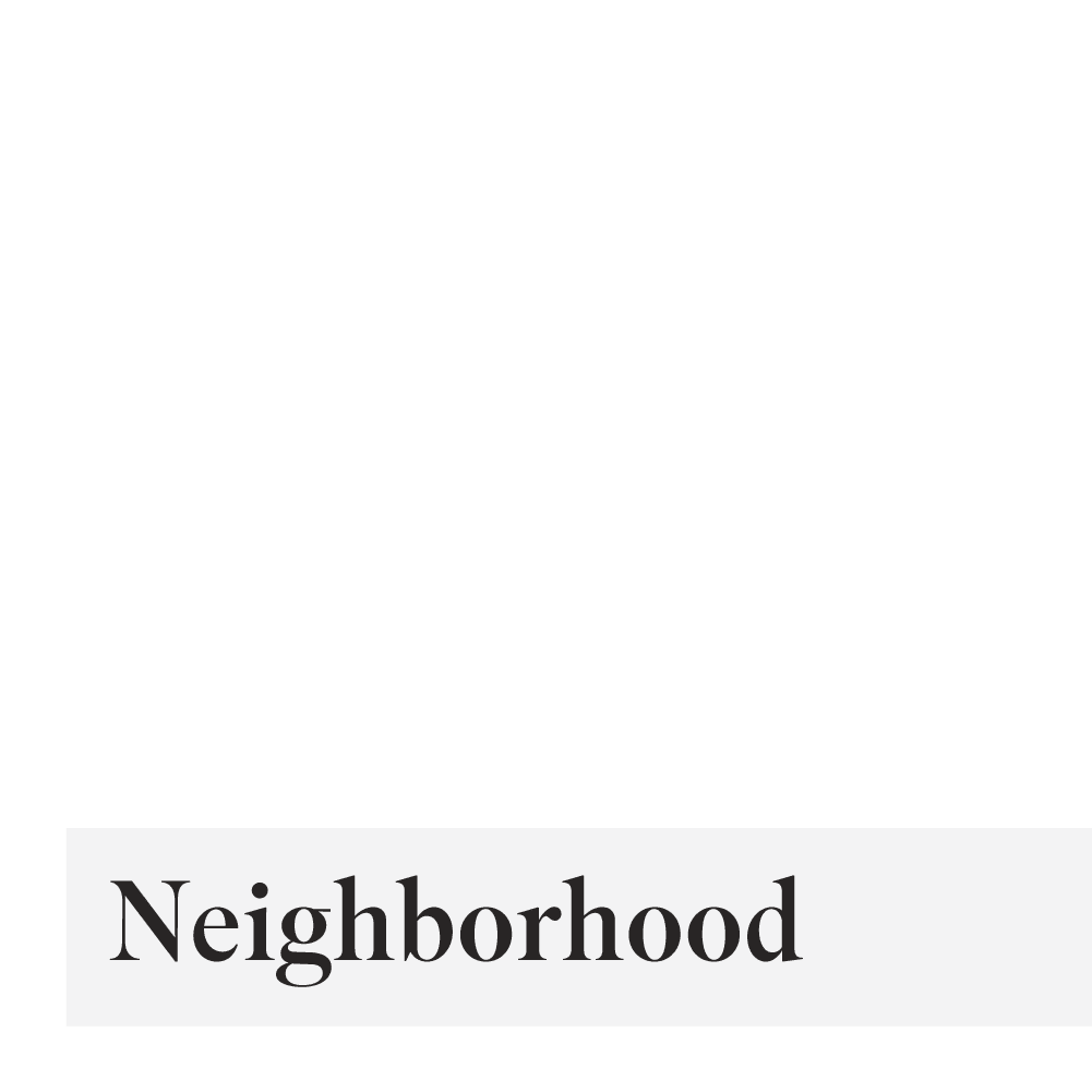 Neighborhood callout at Sable Station in Aurora, Colorado