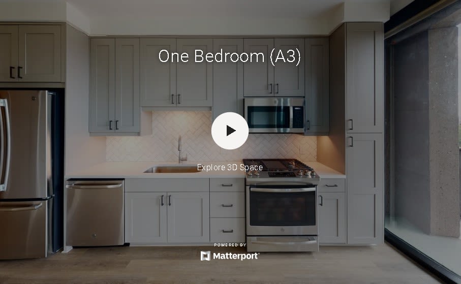 Virtual tour of one bedroom unit at Gentry in Atlanta, Georgia