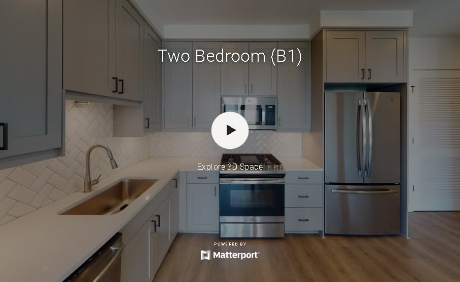 Virtual tour of two bedroom unit at Gentry in Atlanta, Georgia