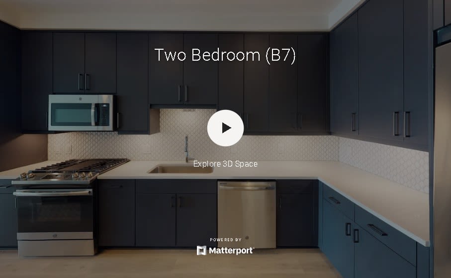 Virtual tour of two bedroom unit at Gentry in Atlanta, Georgia