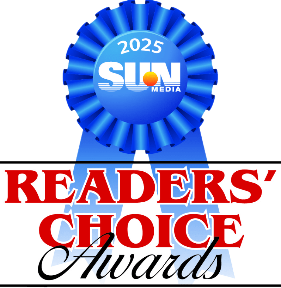Readers Choice Awards Logo at York Gardens in Edina, Minnesota