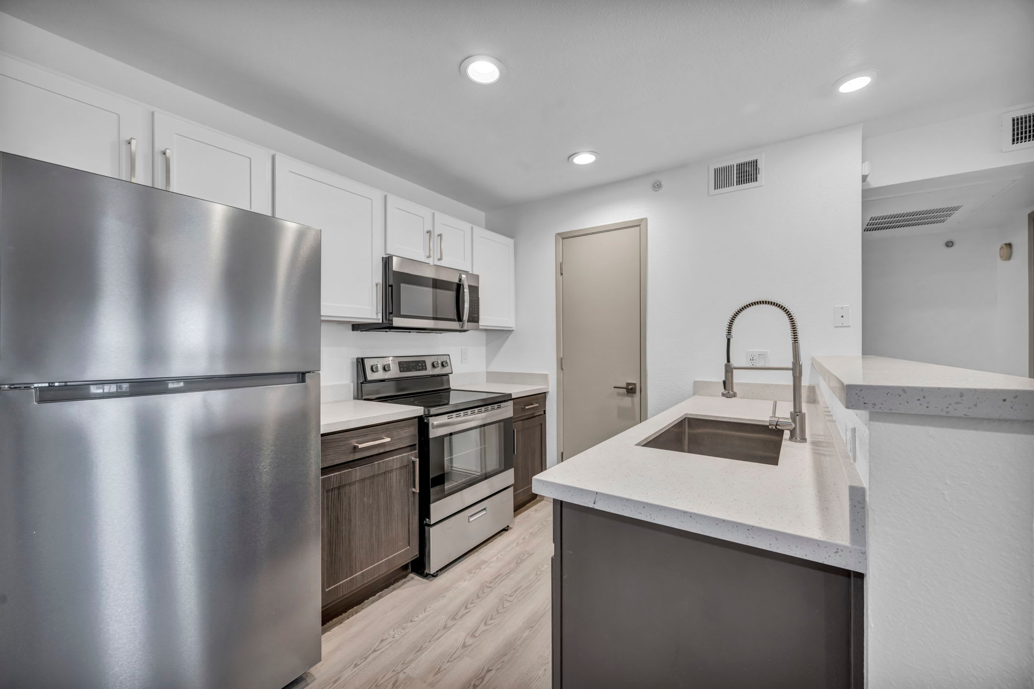 Kitchen at The Peak at Sky Mountain in Reno, Nevada