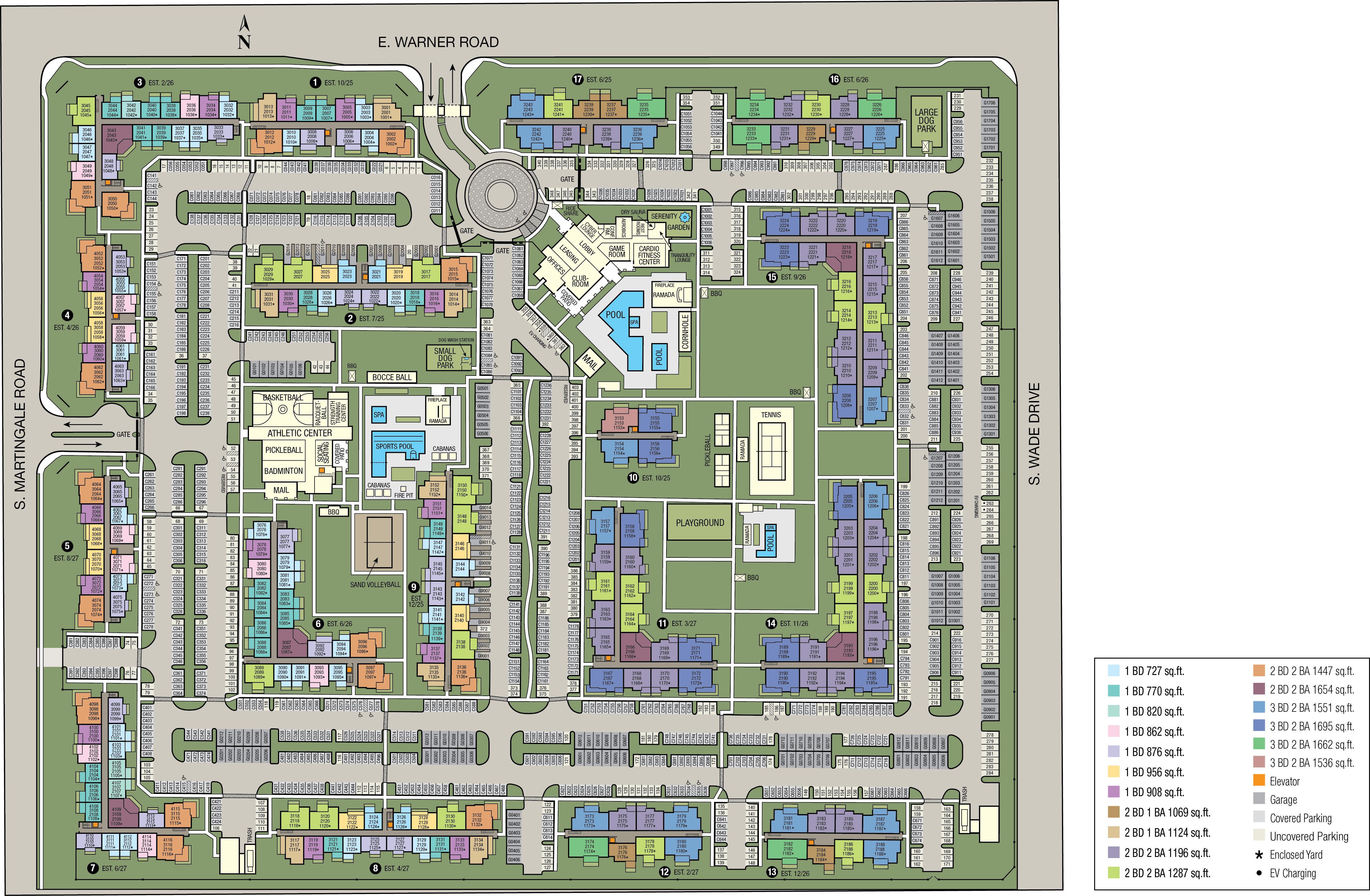 Tuscany at Gabriella Point Site Map at Tuscany at Gabriella Pointe, Gilbert, Arizona