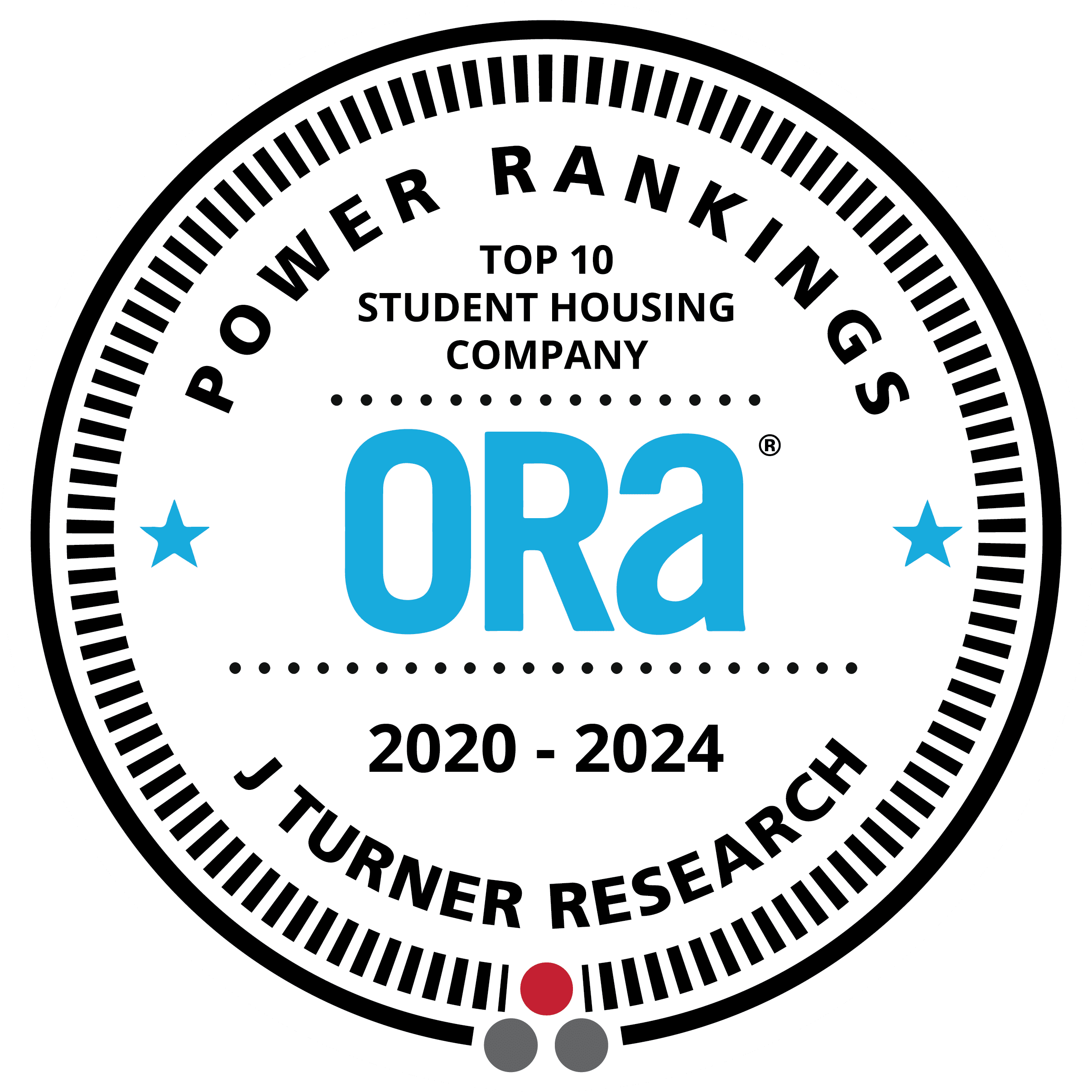 ORA 2020-2024 Award logo