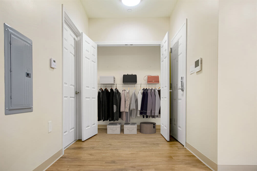 Spacious closet at 254 Broadway in Methuen, Massachusetts