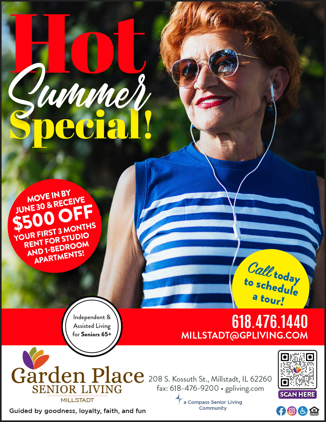 Monthly Flyer at Garden Place Millstadt in Millstadt, Illinois