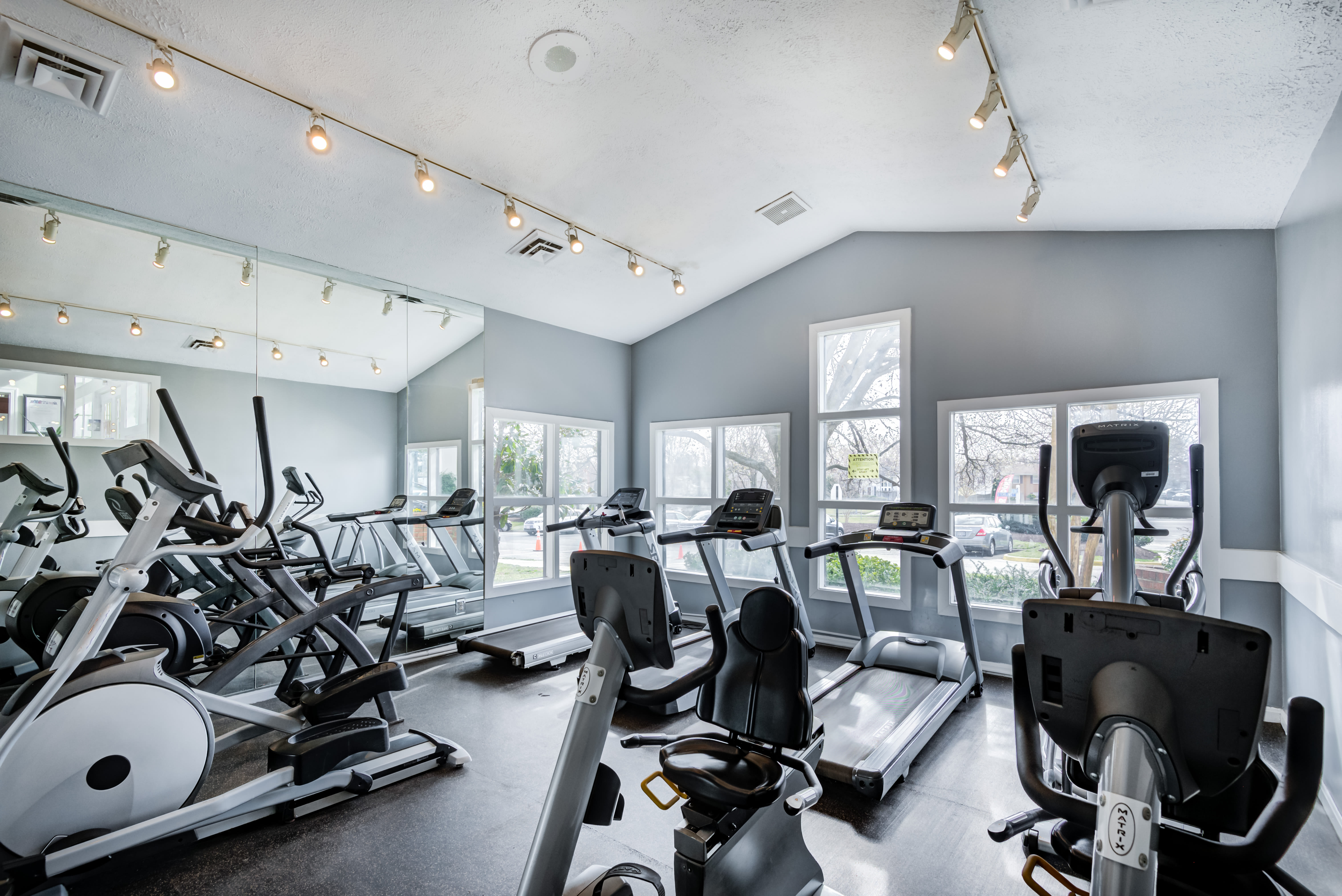 Fitness center at Chase Heritage in Sterling, Virginia