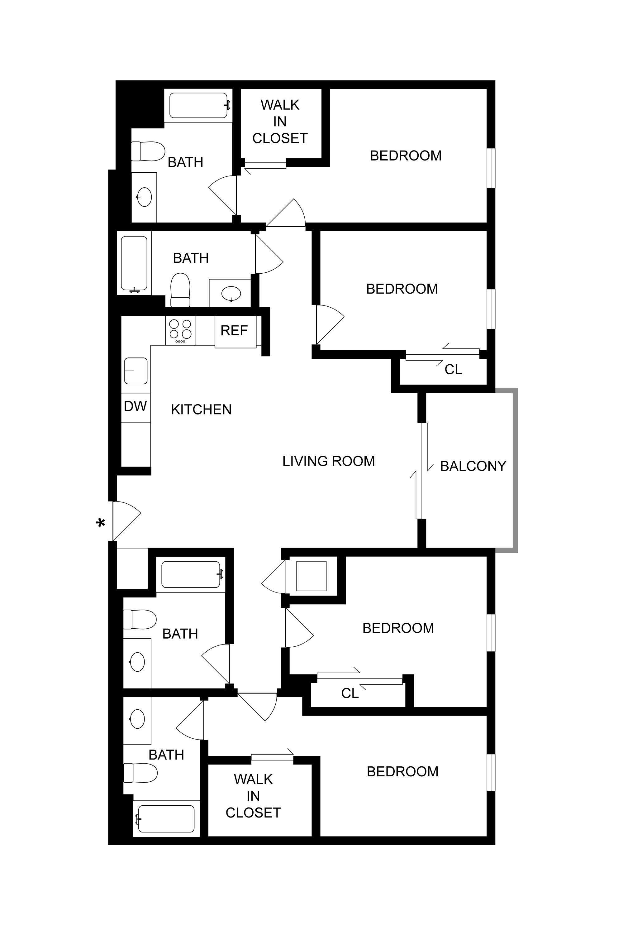 Floorplans of Vivien