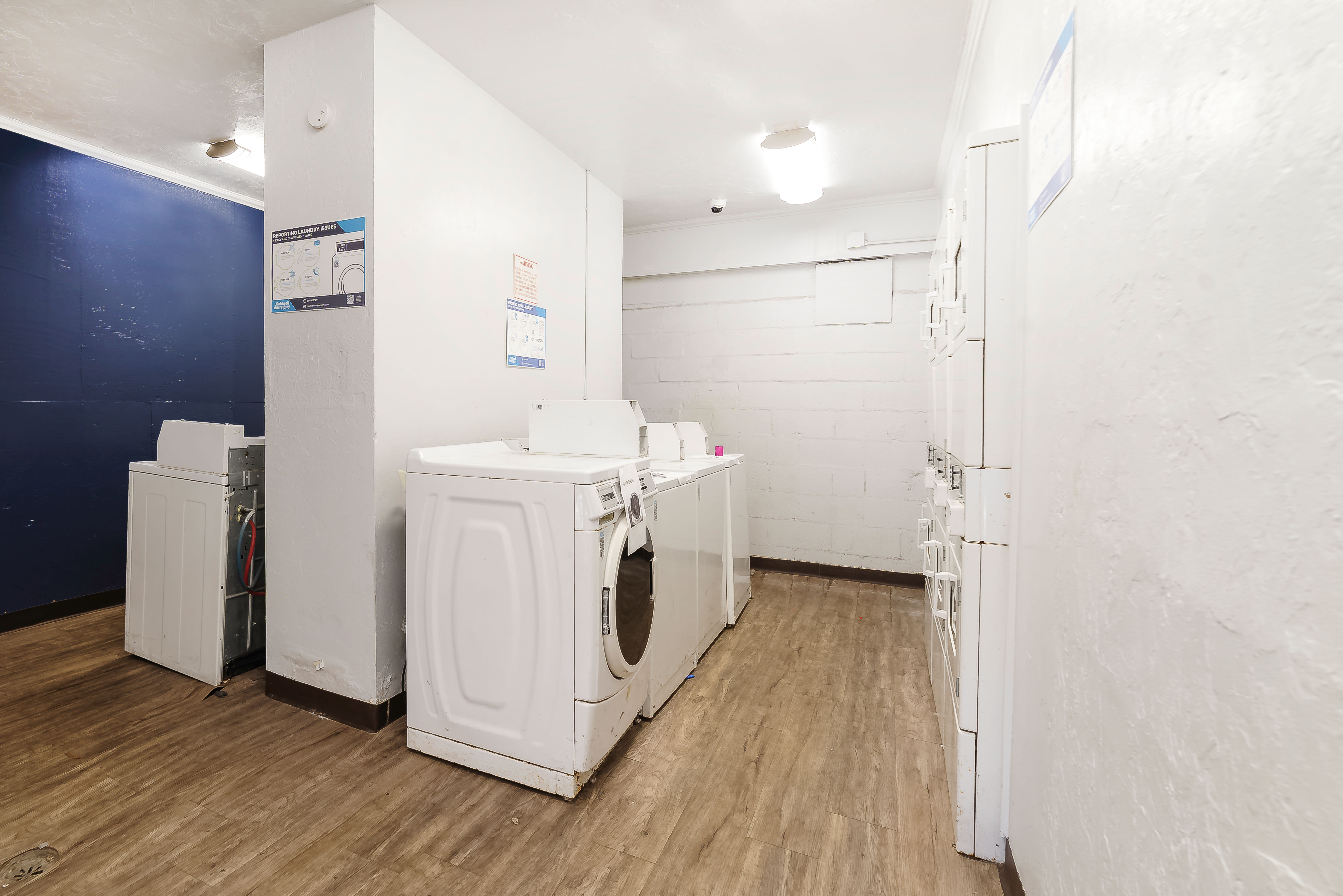 Laundry facility at Magnolia Terrace in Tallahassee, Florida