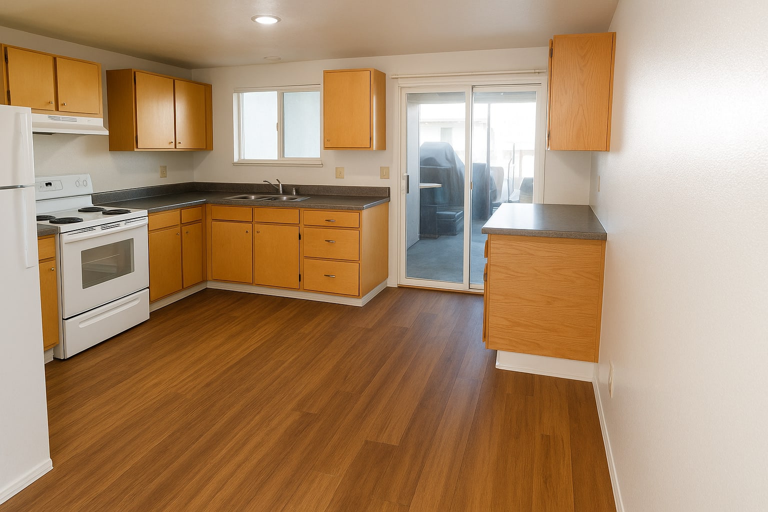 Kitchen at The Royals in Springfield, OR