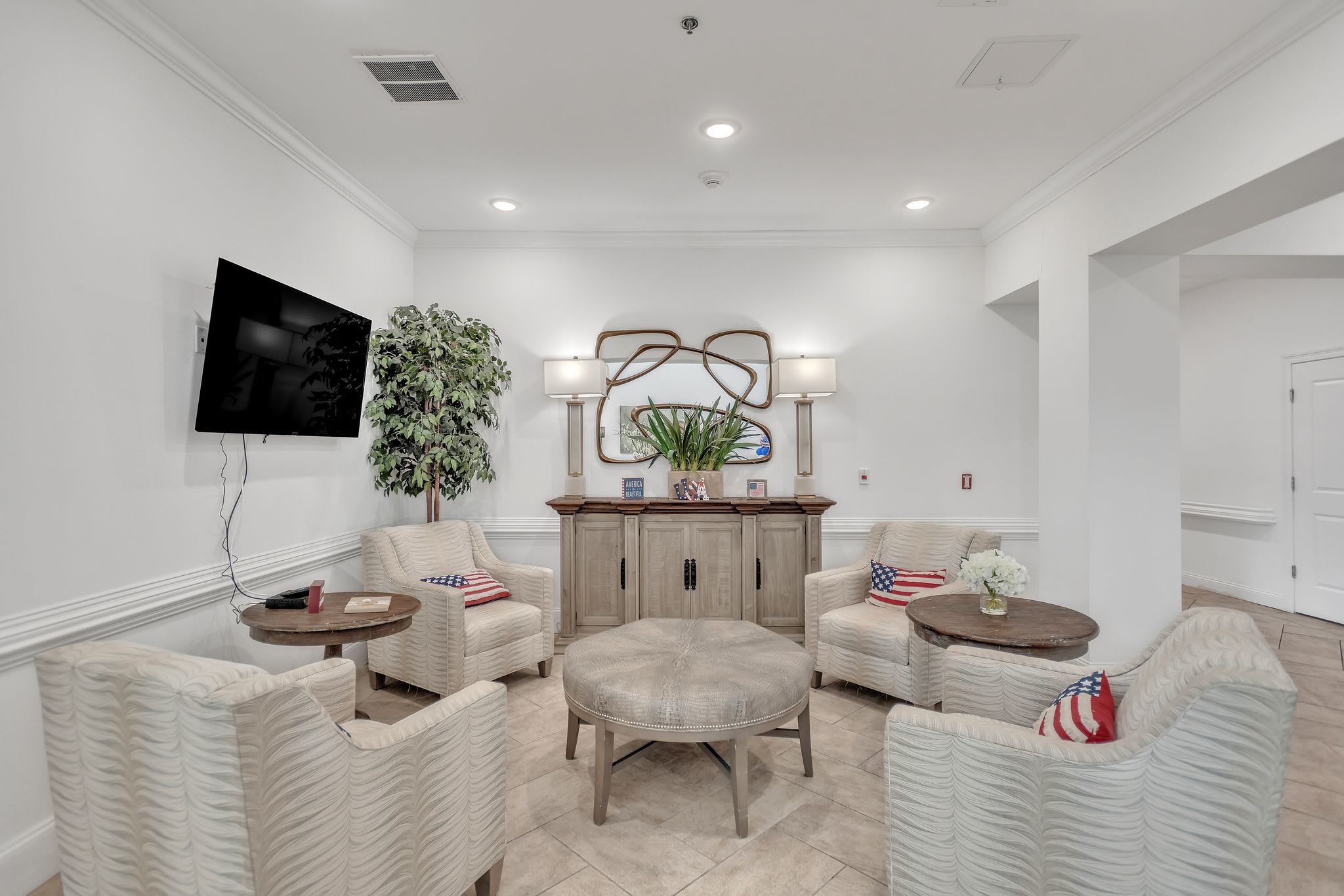 Sitting Area for residents at The Blake at Kingsport in Kingsport, Tennessee