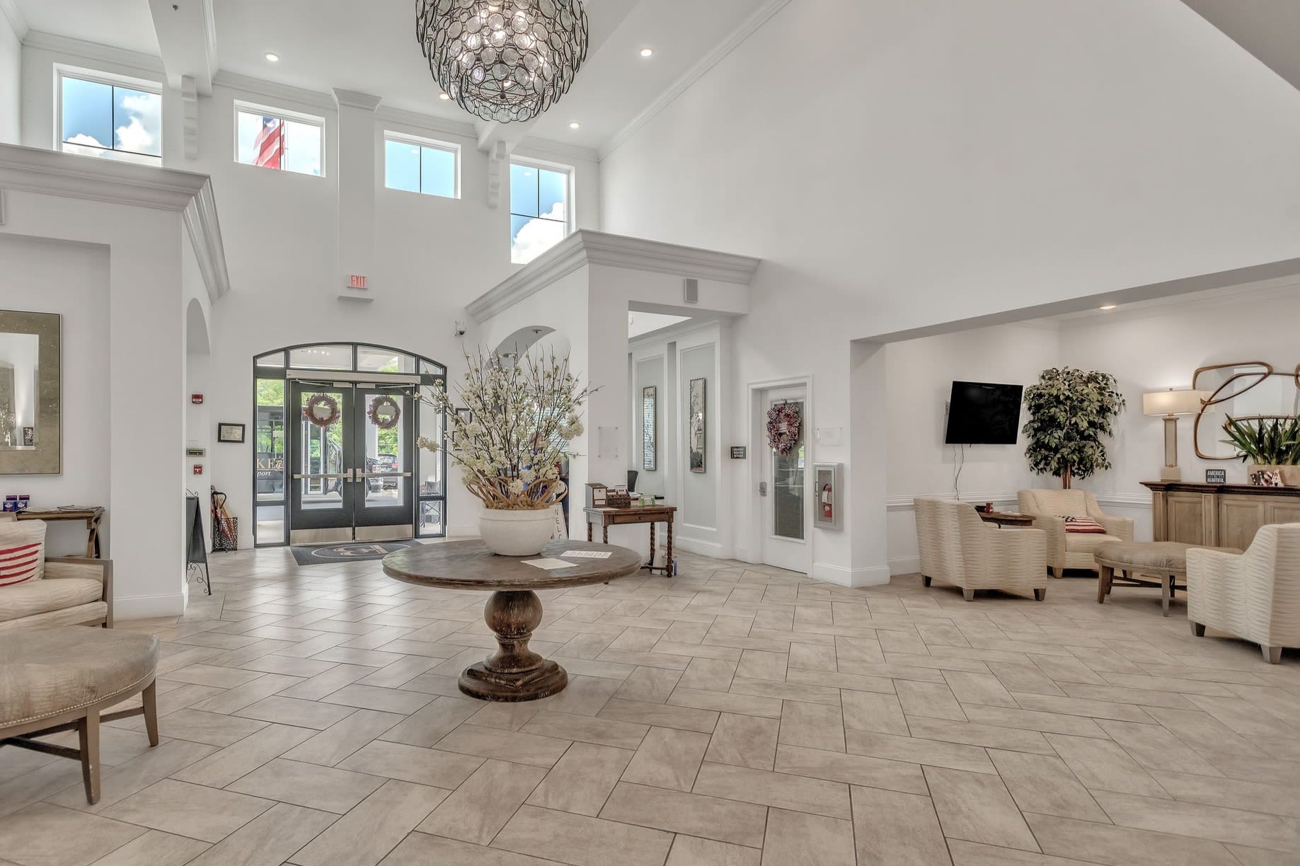 Lobby at The Blake at Kingsport in Kingsport, Tennessee