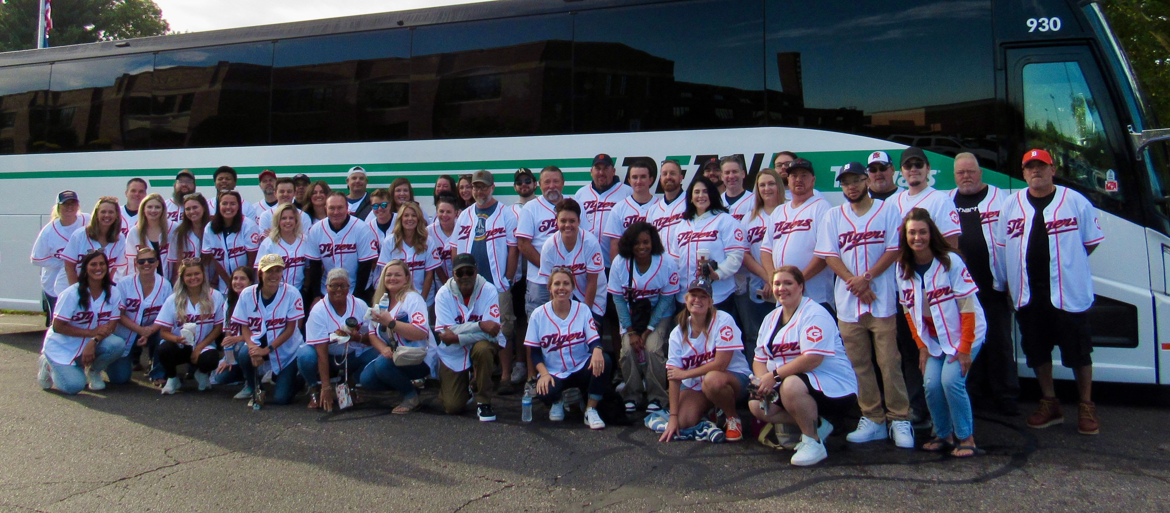 team photo Gillespie Group in Lansing, Michigan