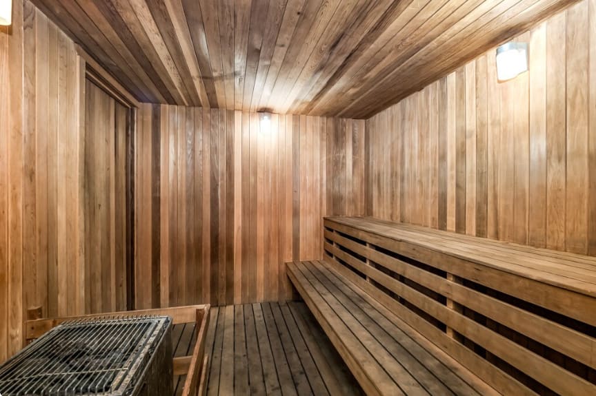 Indoor sauna of Cameron Oaks Apartment Homes in Cameron Park, California