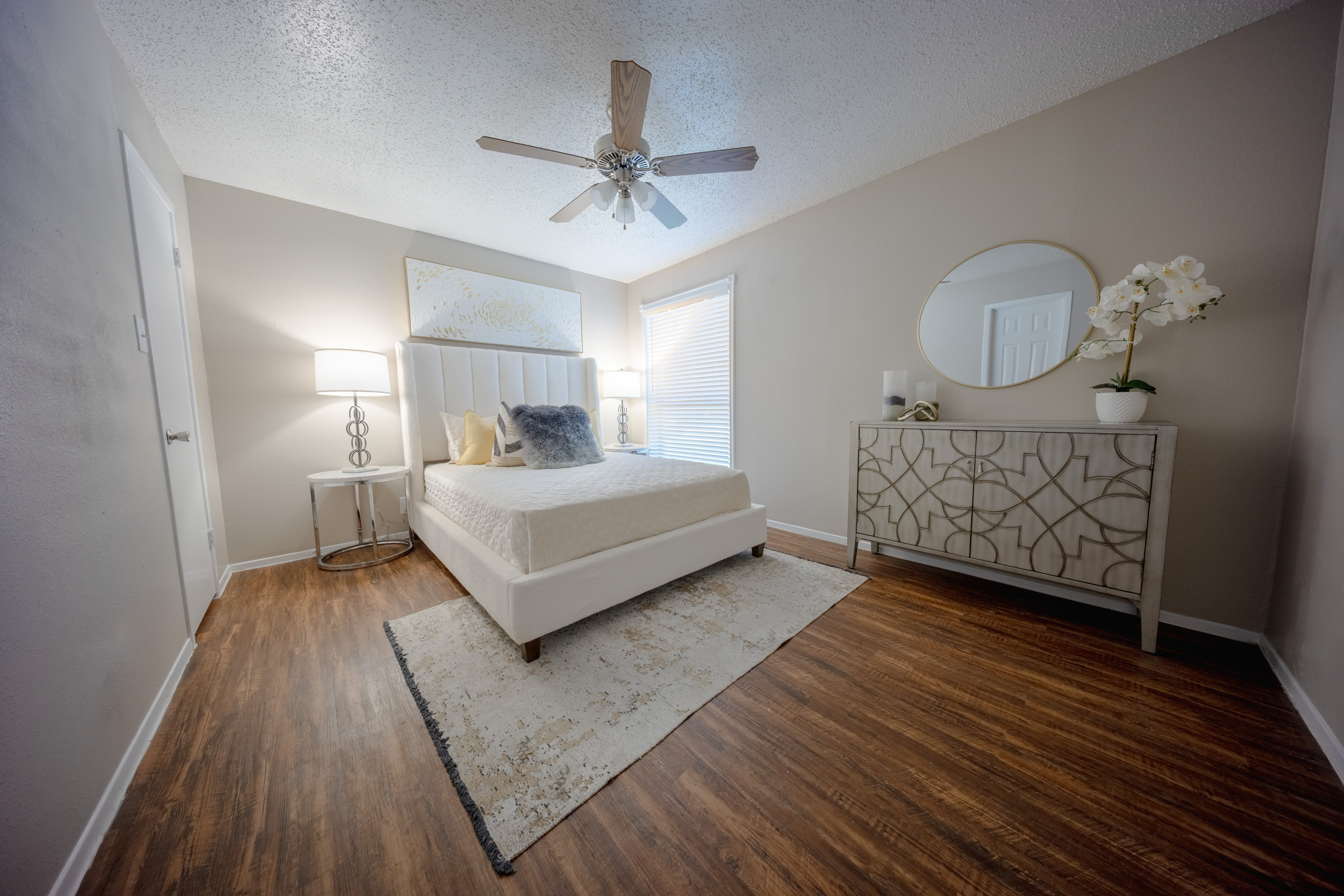 Bedroom at Stonegate Apartments in Mckinney, Texas
