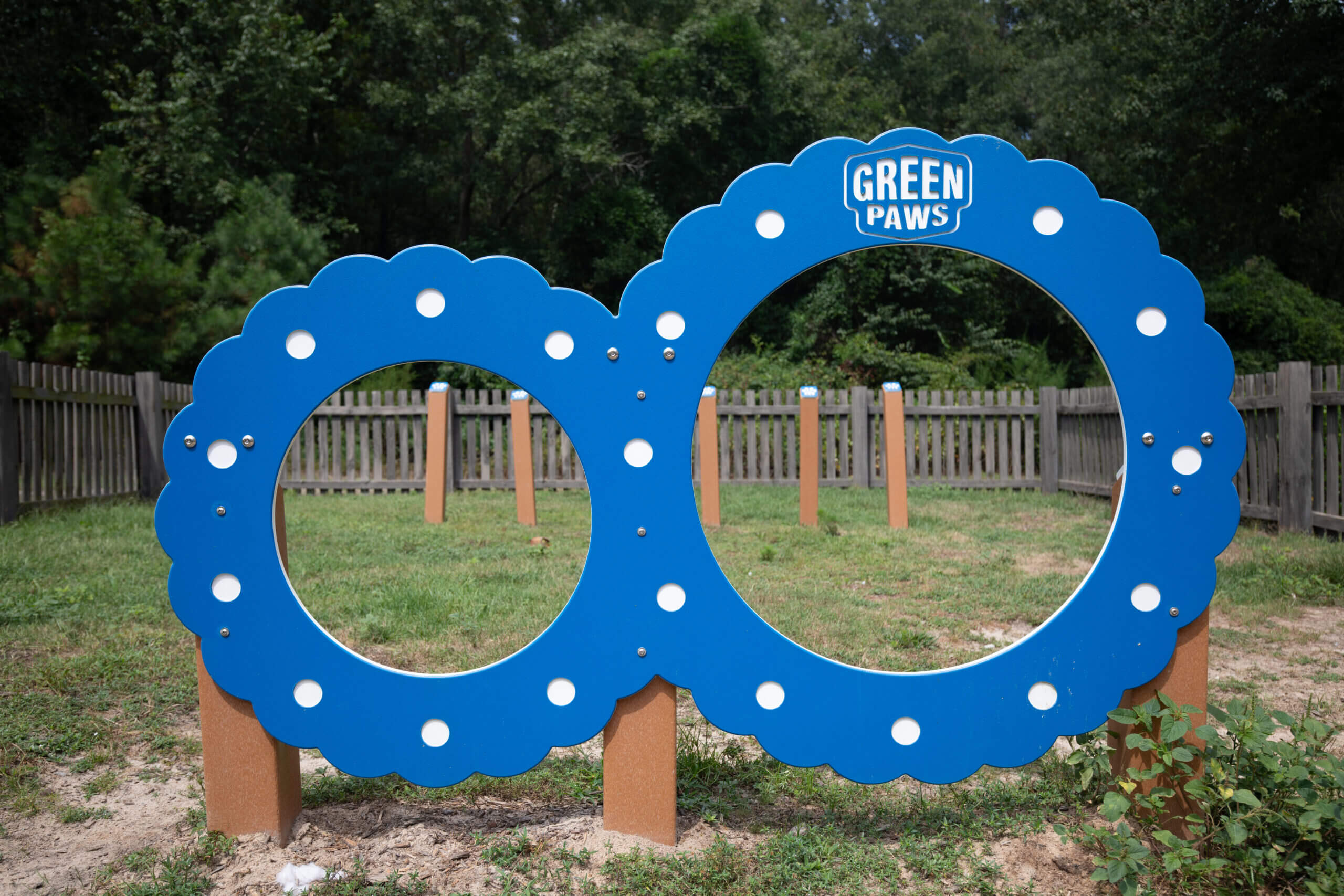 Outdoor pet park at The Summits in Graniteville, South Carolina