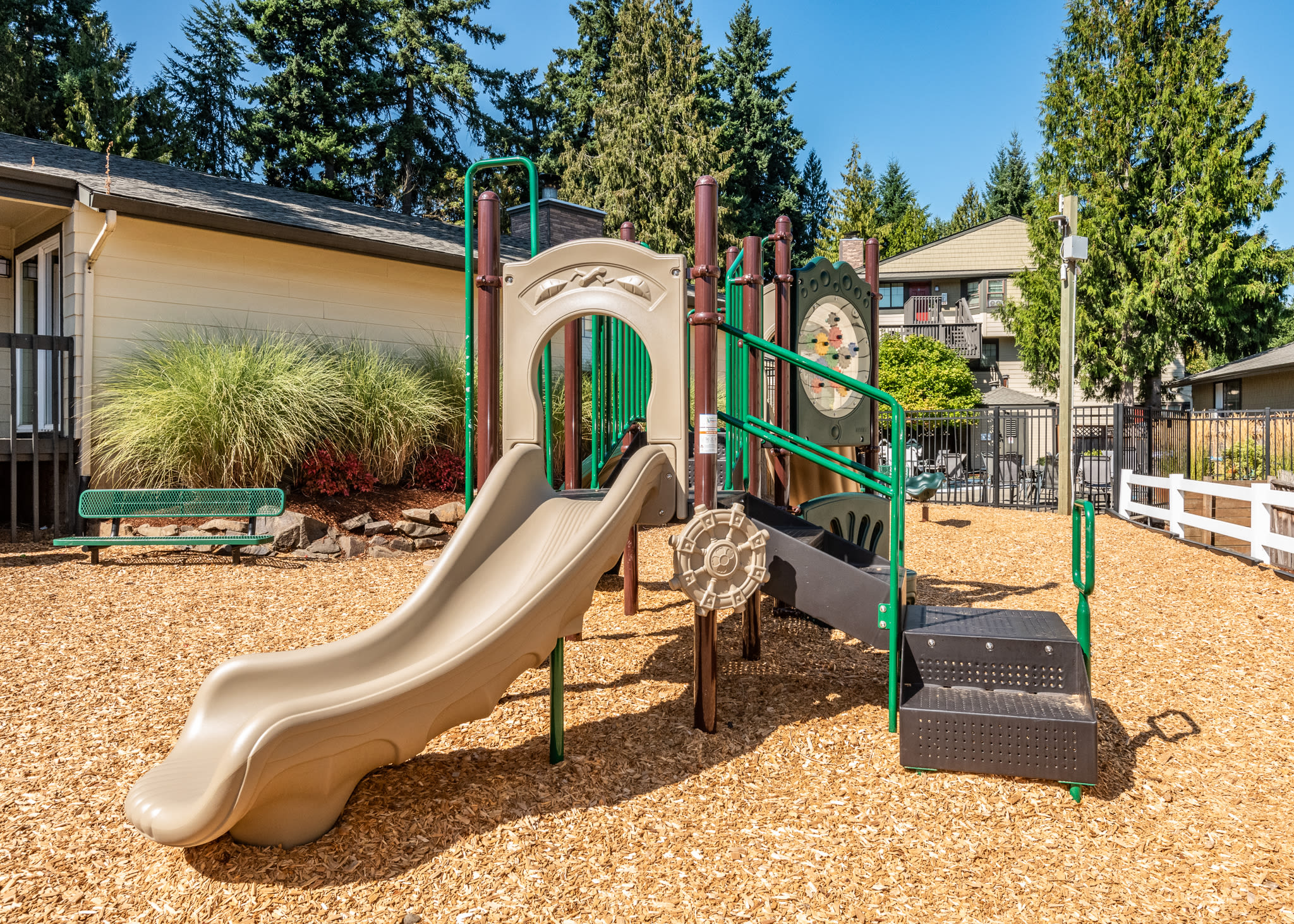 Playground at The Rosewood Apartments in Vancouver, Washington