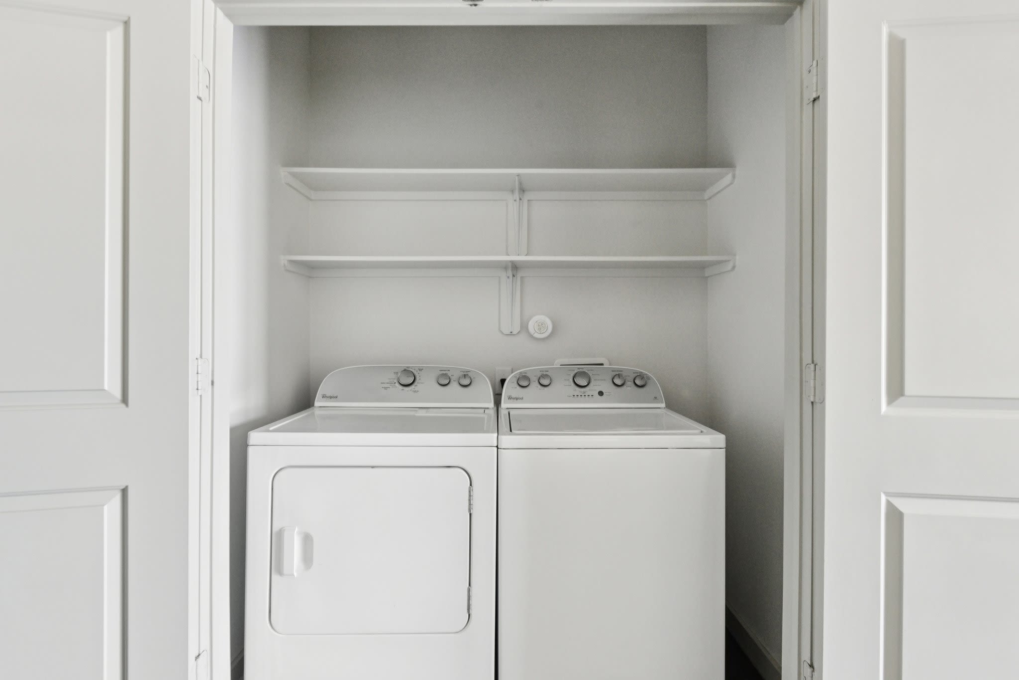 washer and dryer at Rivera on Broadway in San Antonio, Texas